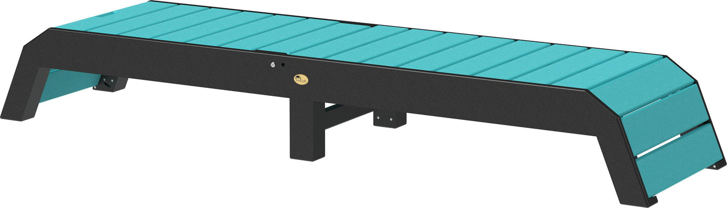 LuxCraft Recycled Plastic Urban Chaise Lounge Chair - LEAD TIME TO SHIP 7 BUSINESS DAYS OR LESS