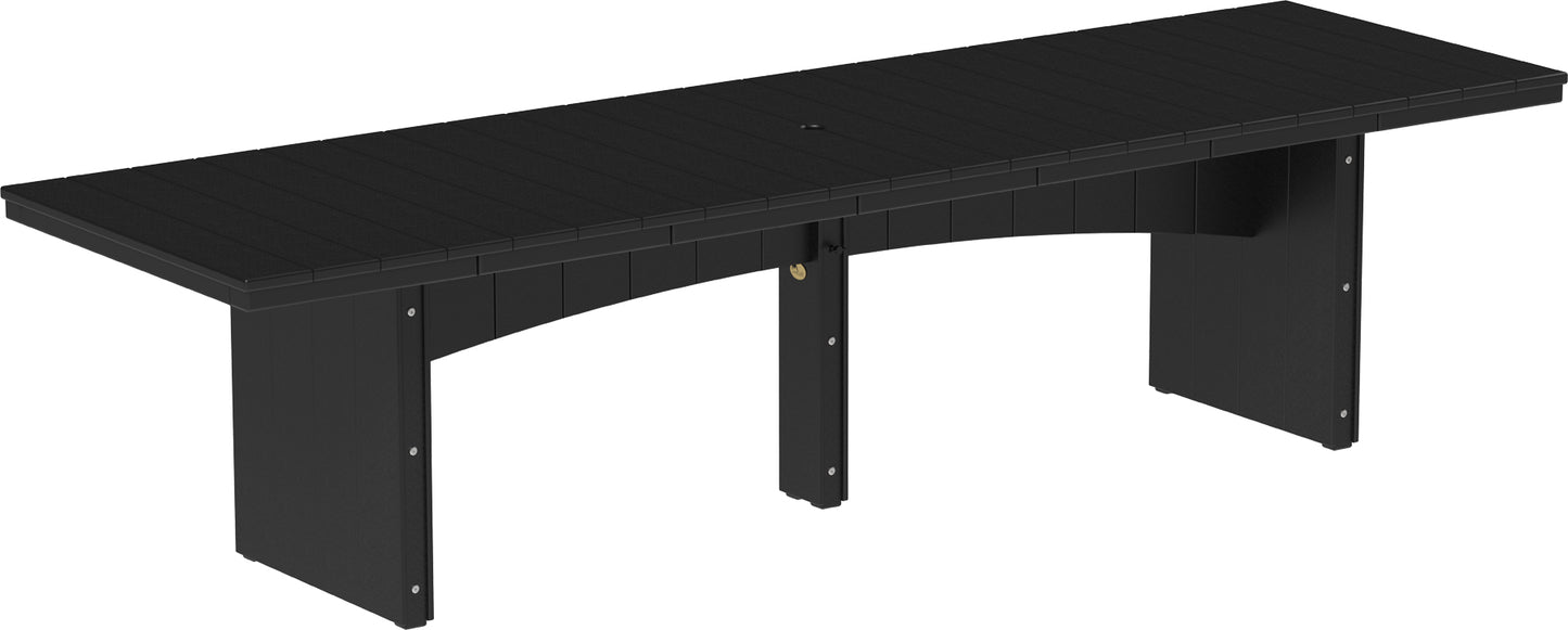 LuxCraft Recycled Plastic 3' x 10' Urban Rectangular Table (COUNTER HEIGHT) - LEAD TIME TO SHIP 3 TO 4 WEEKS