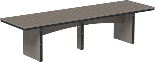 LuxCraft Recycled Plastic 3' x 10' Urban Rectangular Table (DINING HEIGHT) - LEAD TIME TO SHIP 3 TO 4 WEEKS