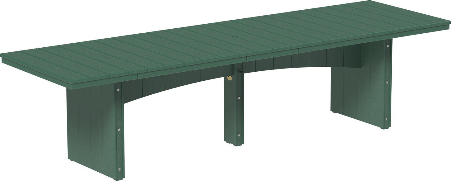 LuxCraft Recycled Plastic 3' x 10' Urban Rectangular Table (COUNTER HEIGHT) - LEAD TIME TO SHIP 3 TO 4 WEEKS