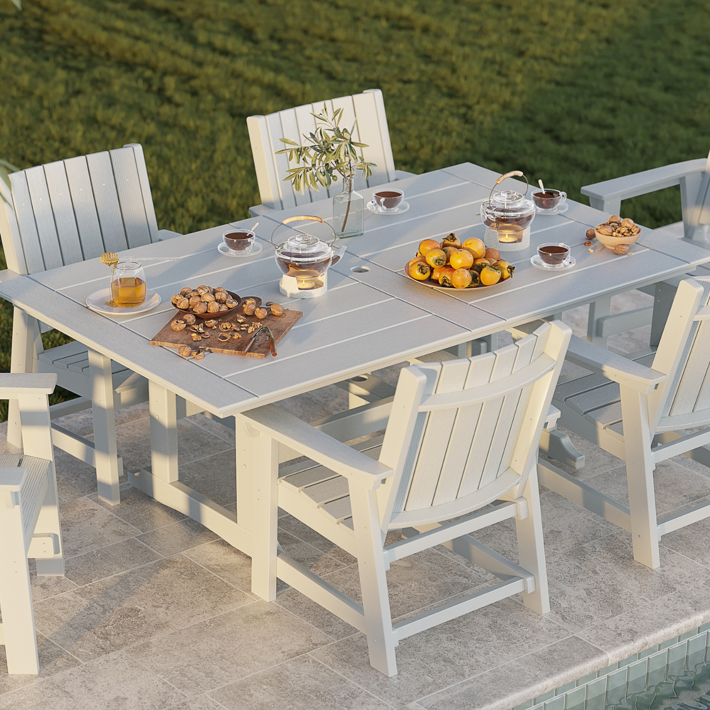 Sopoly Callaway Recycled Plastic Dining Chair (DINING HEIGHT) - LEAD TIME TO SHIP 5 BUSINESS DAYS OR LESS