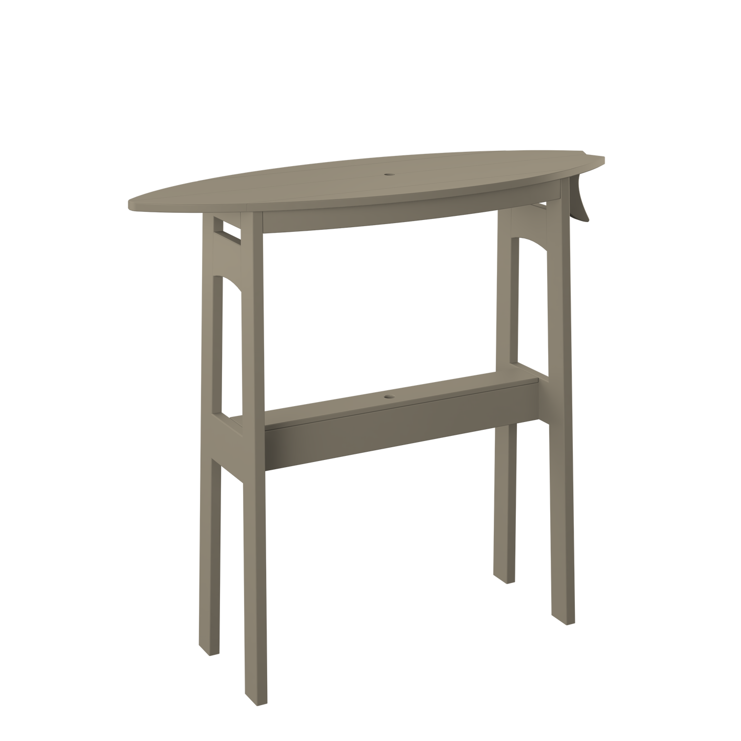 Polybird P87-B Surfboard Table 48" (BAR HEIGHT) - LEAD TIME TO SHIP 5 BUSINESS DAYS OR LESS