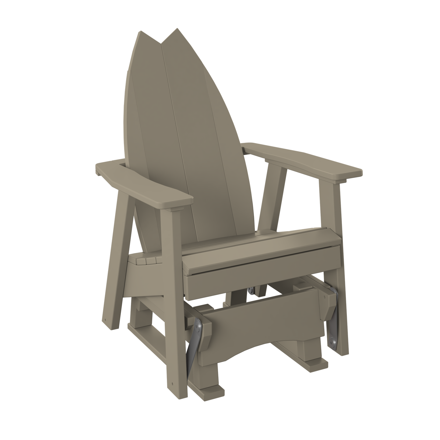 Polybird P84 Surfboard Tail 2' Glider Chair - LEAD TIME TO SHIP 5 BUSINESS DAYS OR LESS