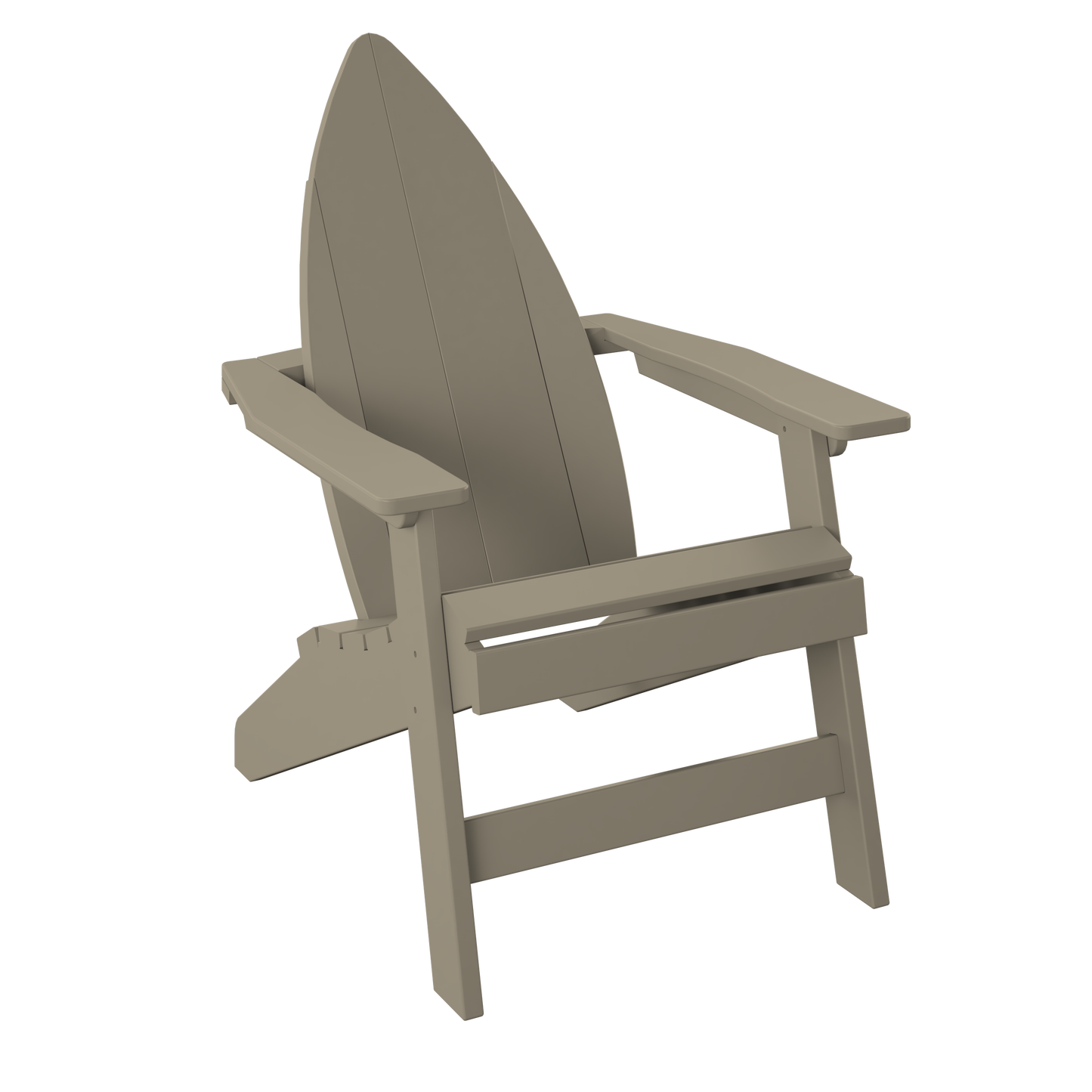 Polybird P81 Surfboard-Nose Adirondack Chair - LEAD TIME TO SHIP 5 BUSINESS DAYS OR LESS