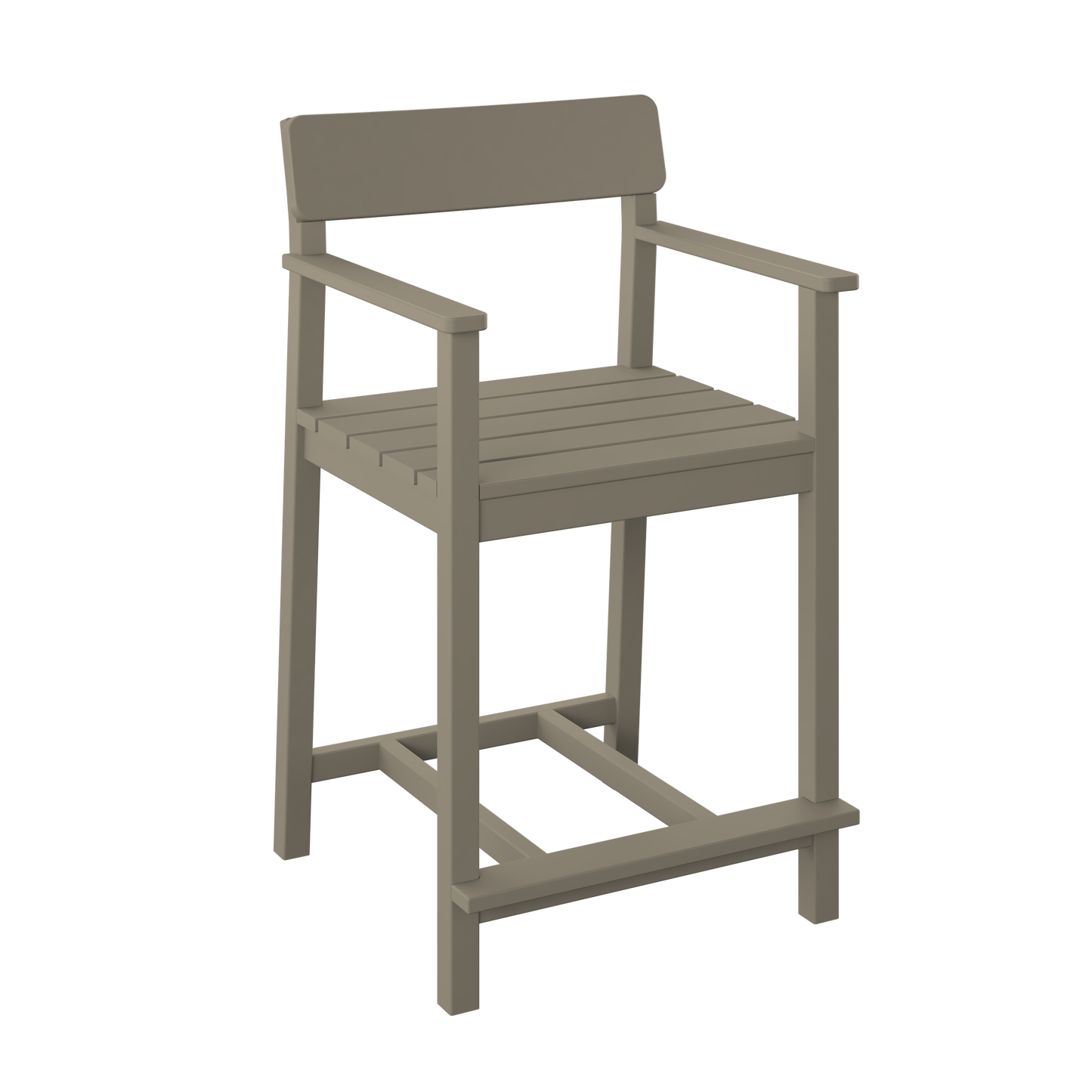 Polybird P95-C Club Dining Chair (COUNTER HEIGHT) - LEAD TIME TO SHIP 5 BUSINESS DAYS OR LESS