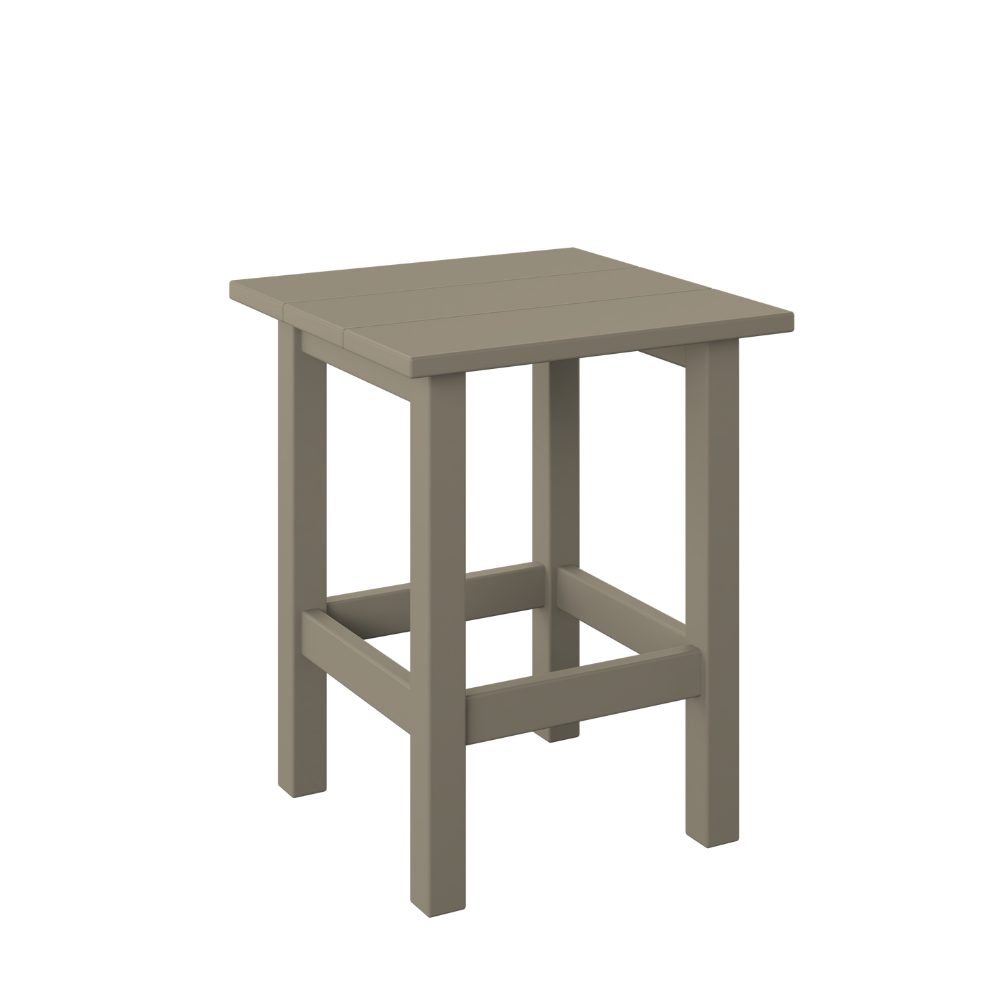 Polybird P66 Modern End Table - LEAD TIME TO SHIP 7 BUSINESS DAYS OR LESS