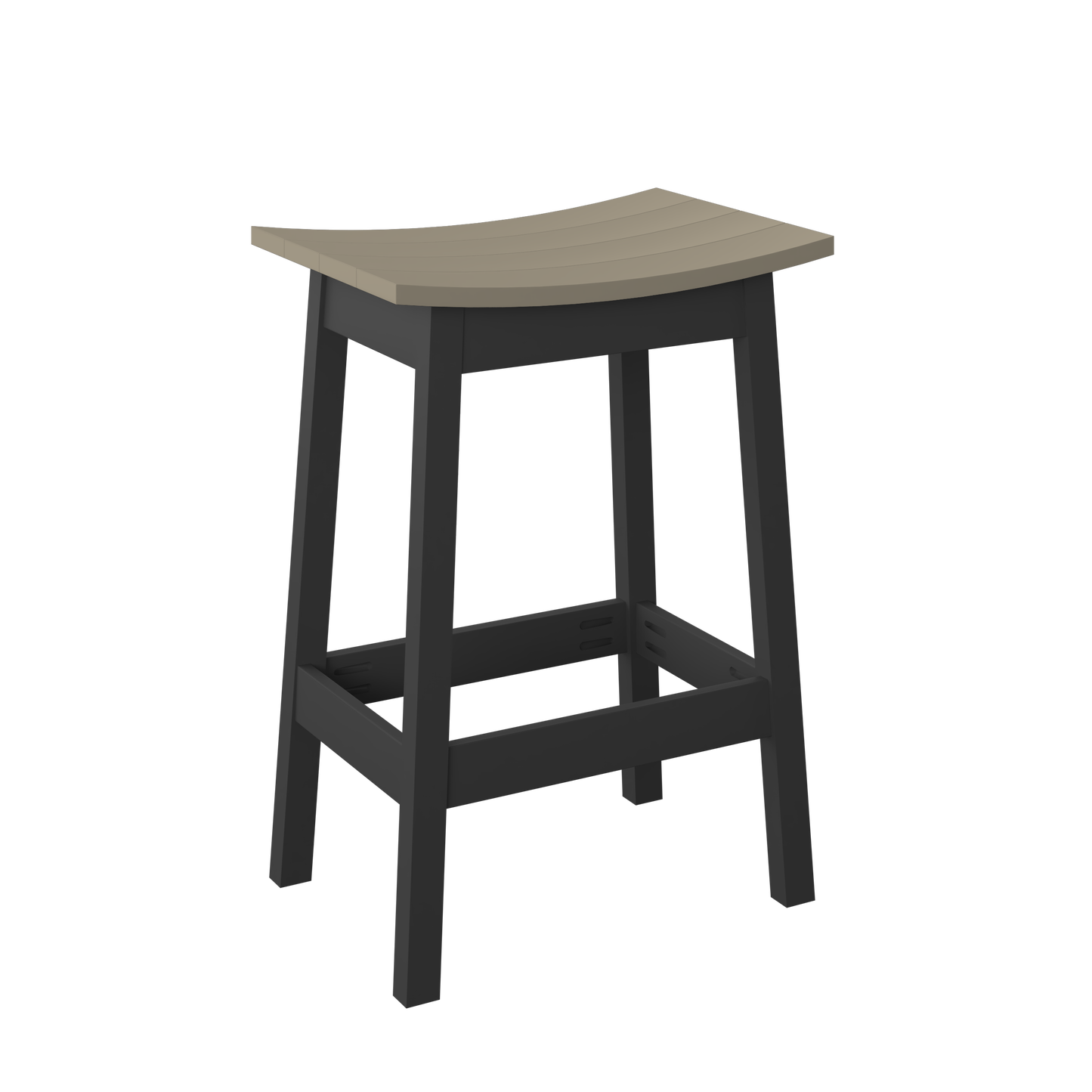 Polybird P93-B Saddle Stool (BAR HEIGHT) - LEAD TIME TO SHIP 5 BUSINESS DAYS OR LESS