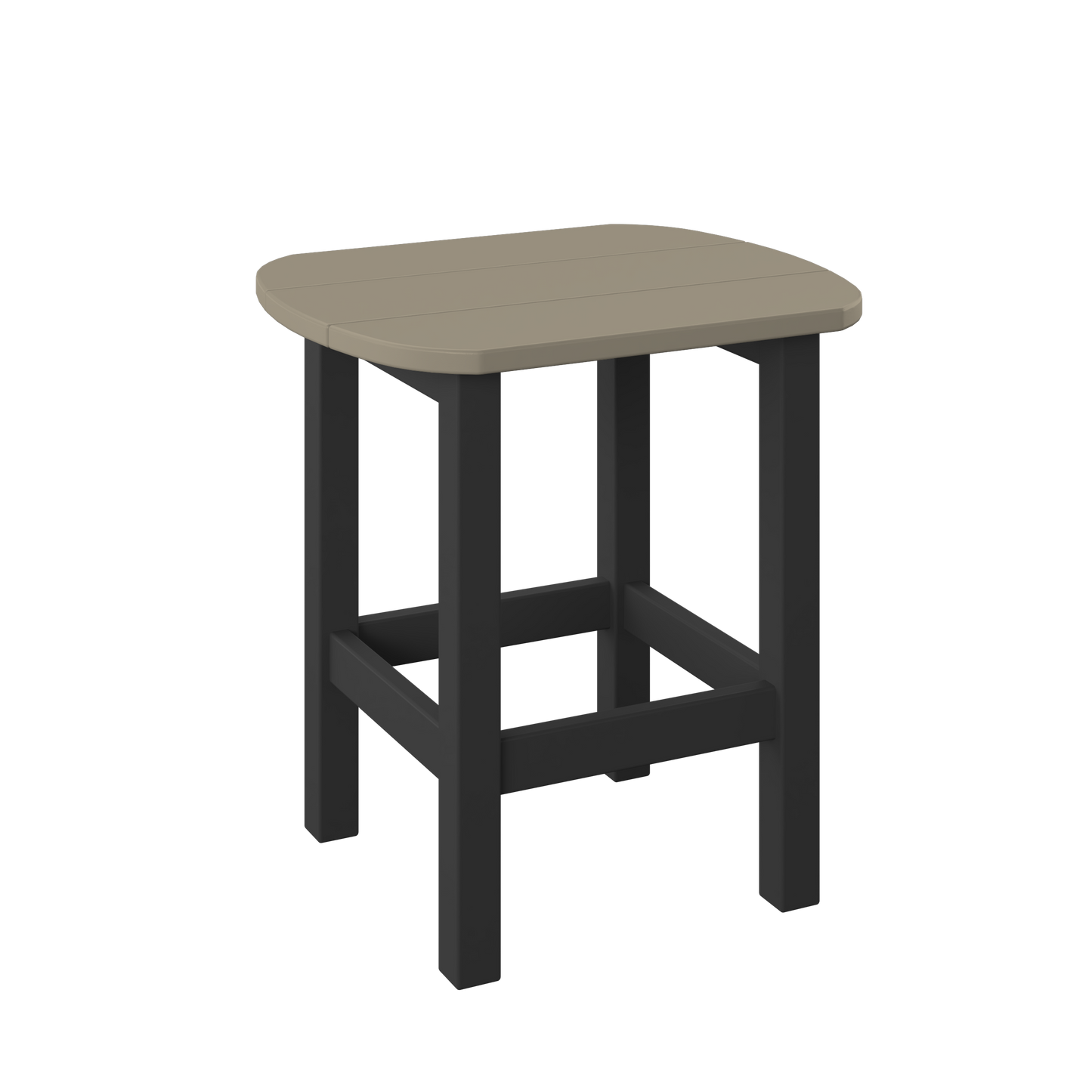 Polybird P52 Oval End Table - LEAD TIME TO SHIP 7 BUSINESS DAYS OR LESS