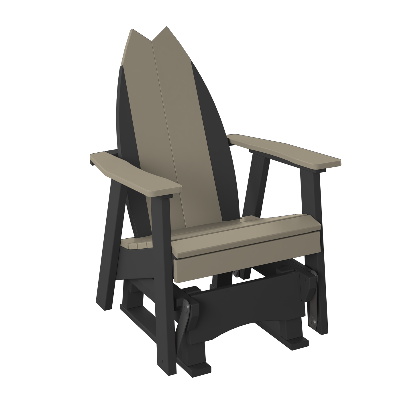 Polybird P84 Surfboard Tail 2' Glider Chair - LEAD TIME TO SHIP 5 BUSINESS DAYS OR LESS