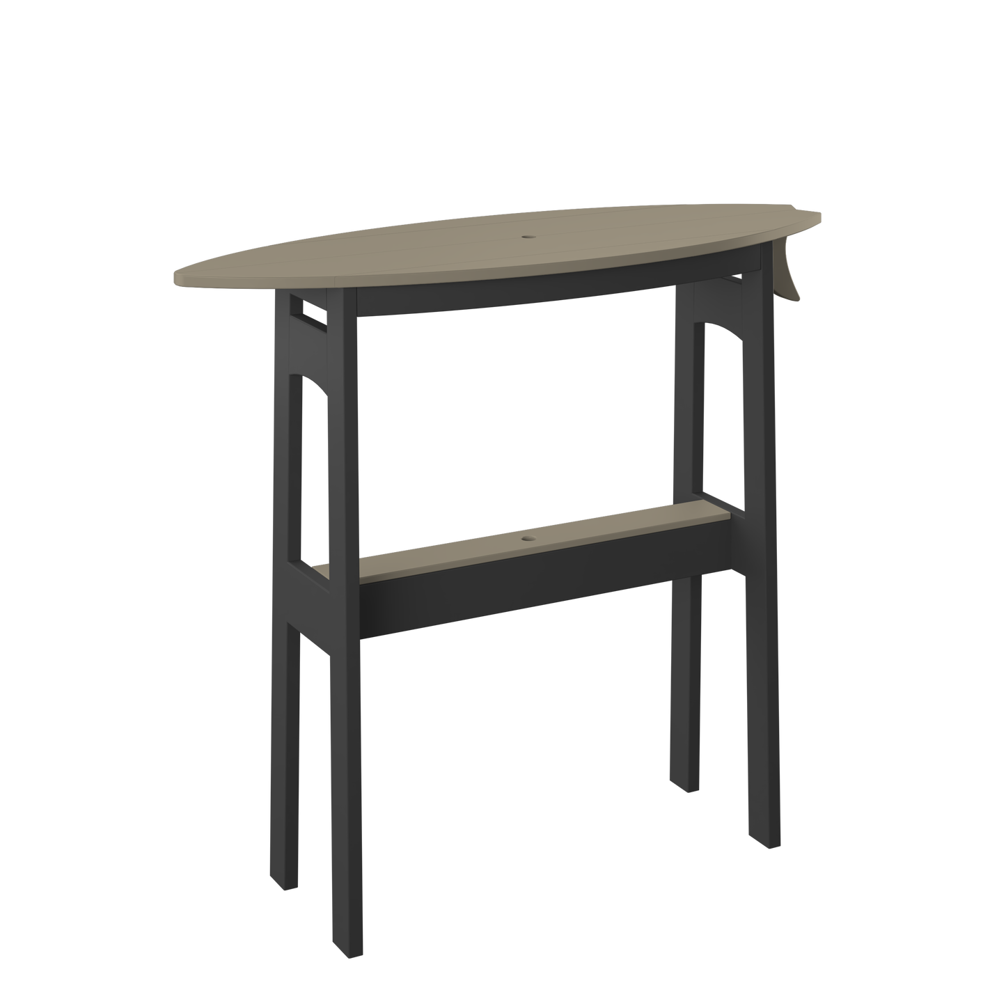 Polybird P87-B Surfboard Table 48" (BAR HEIGHT) - LEAD TIME TO SHIP 5 BUSINESS DAYS OR LESS