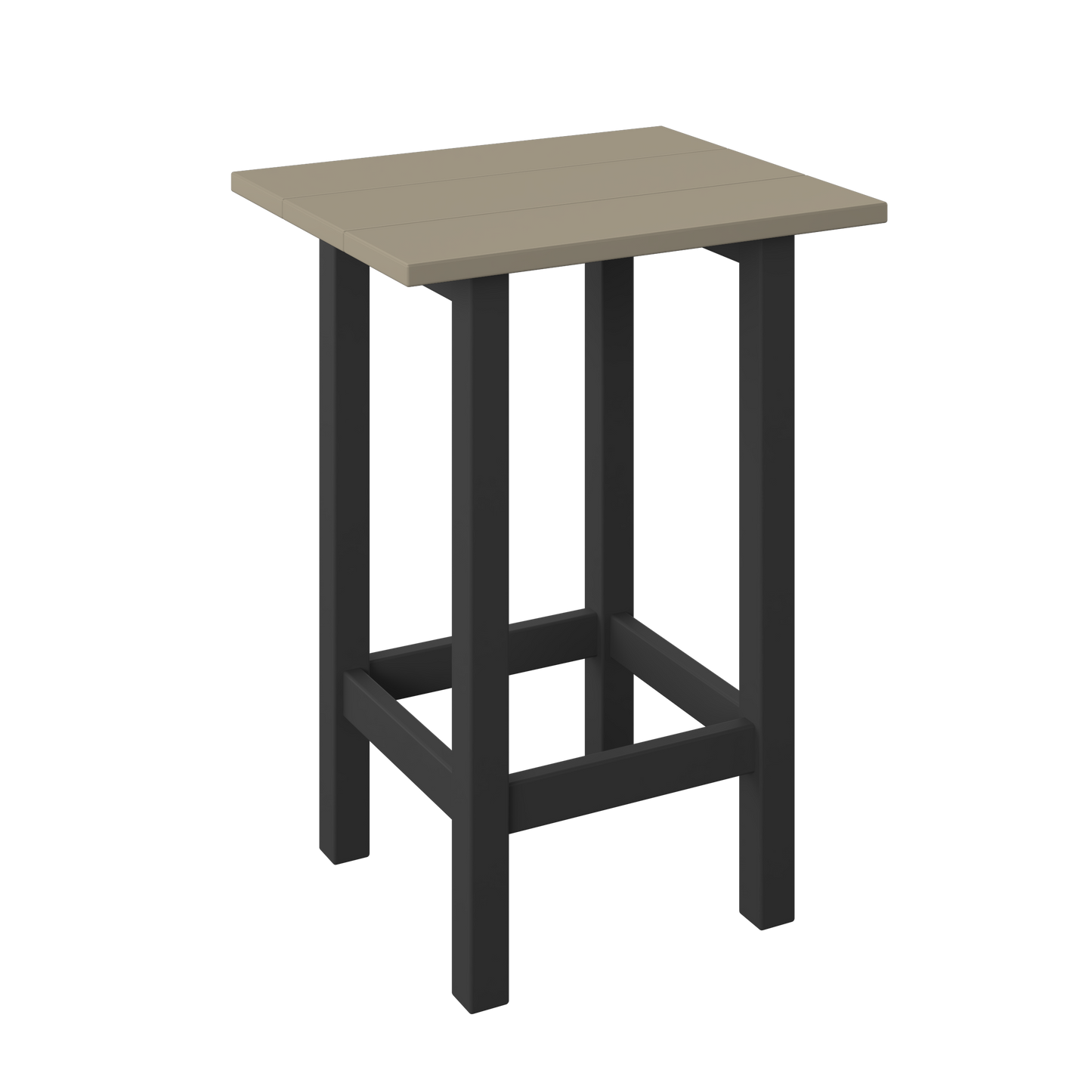 Polybird P65 Modern Balcony End Table (PAIRS WITH COUNTER HEIGHT CHAIRS) - LEAD TIME TO SHIP 7 BUSINESS DAYS OR LESS