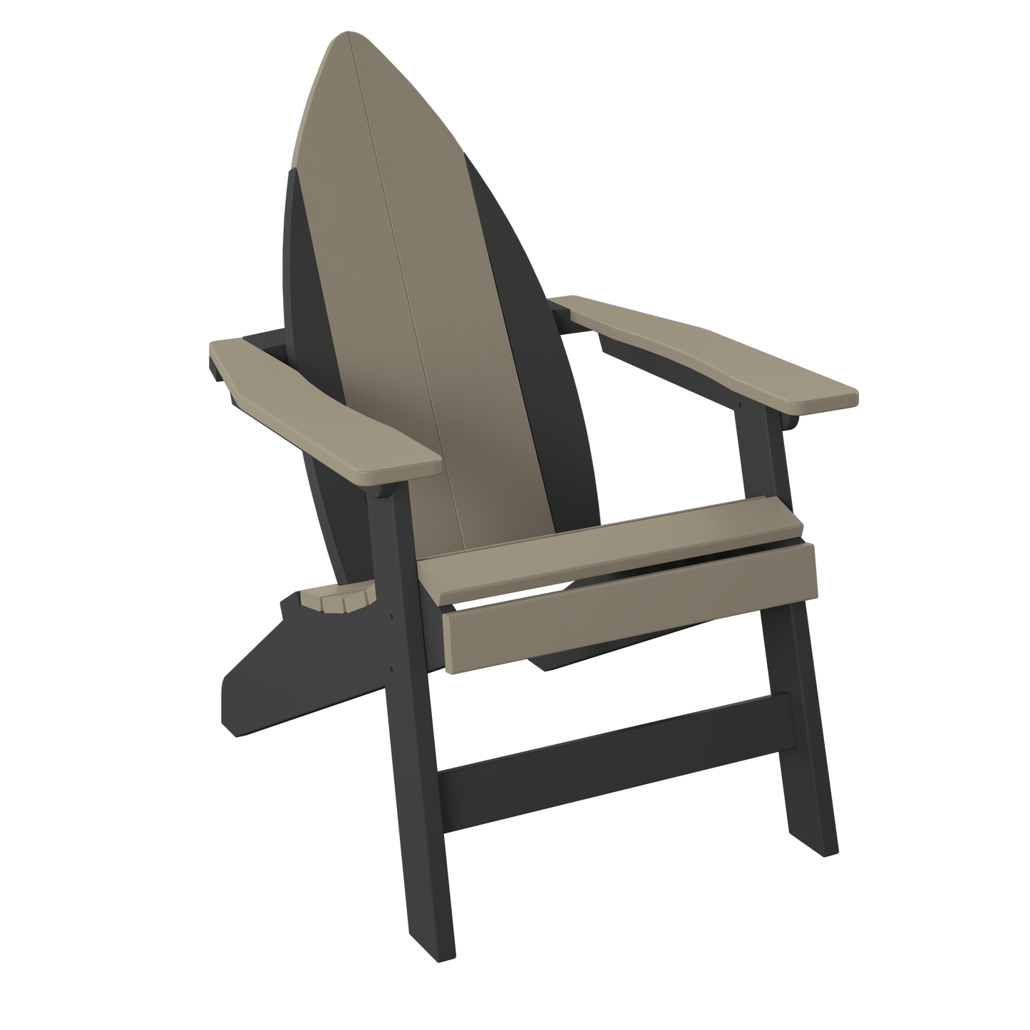 Polybird P81 Surfboard-Nose Adirondack Chair - LEAD TIME TO SHIP 5 BUSINESS DAYS OR LESS