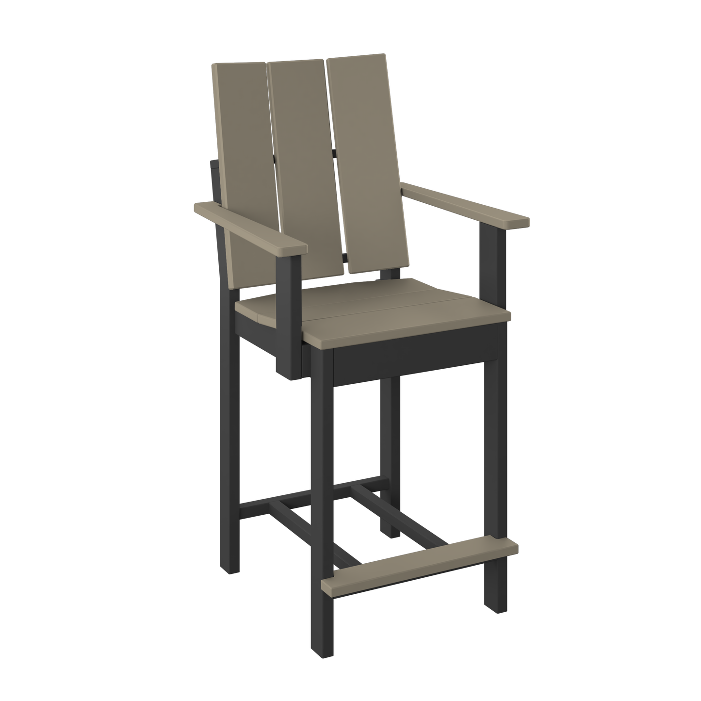 Polybird P9-C Modern Dining Chair (COUNTER HEIGHT) - LEAD TIME TO SHIP 5 BUSINESS DAYS OR LESS