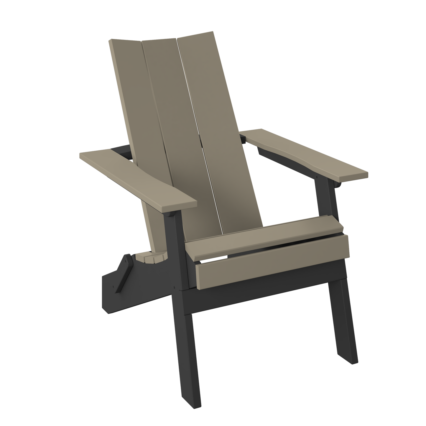 Polybird P61 Modern Folding Adirondack Chair - LEAD TIME TO SHIP 5 BUSINESS DAYS OR LESS