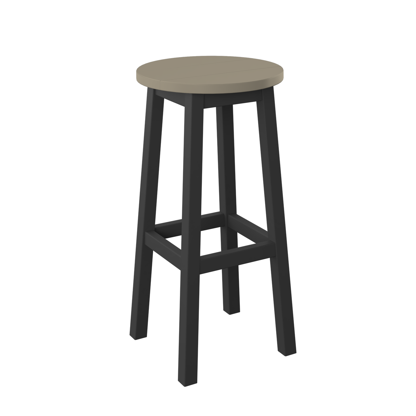 Polybird P94-B Round Bar Stool (BAR HEIGHT) - LEAD TIME TO SHIP 5 BUSINESS DAYS OR LESS