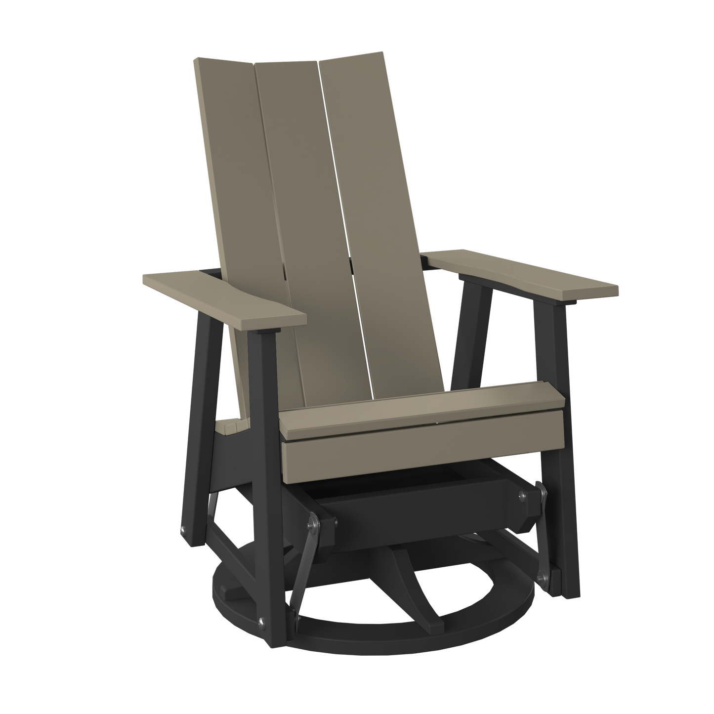 Polybird P69 Modern Swivel Glider - LEAD TIME TO SHIP 5 BUSINESS DAYS OR LESS