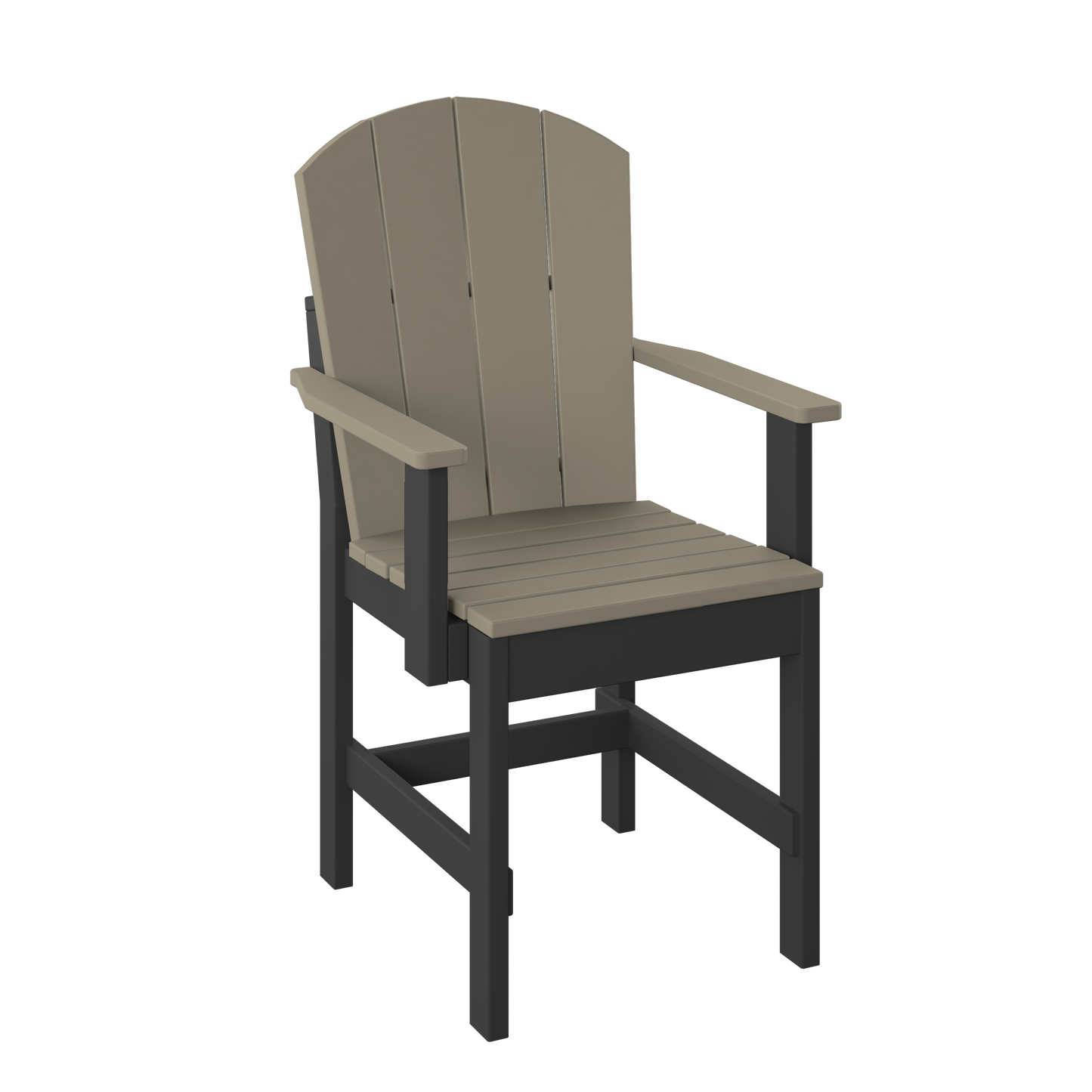 Polybird P8-R Fanback Dining Chair (DINING HEIGHT) - LEAD TIME TO SHIP 5 BUSINESS DAYS OR LESS
