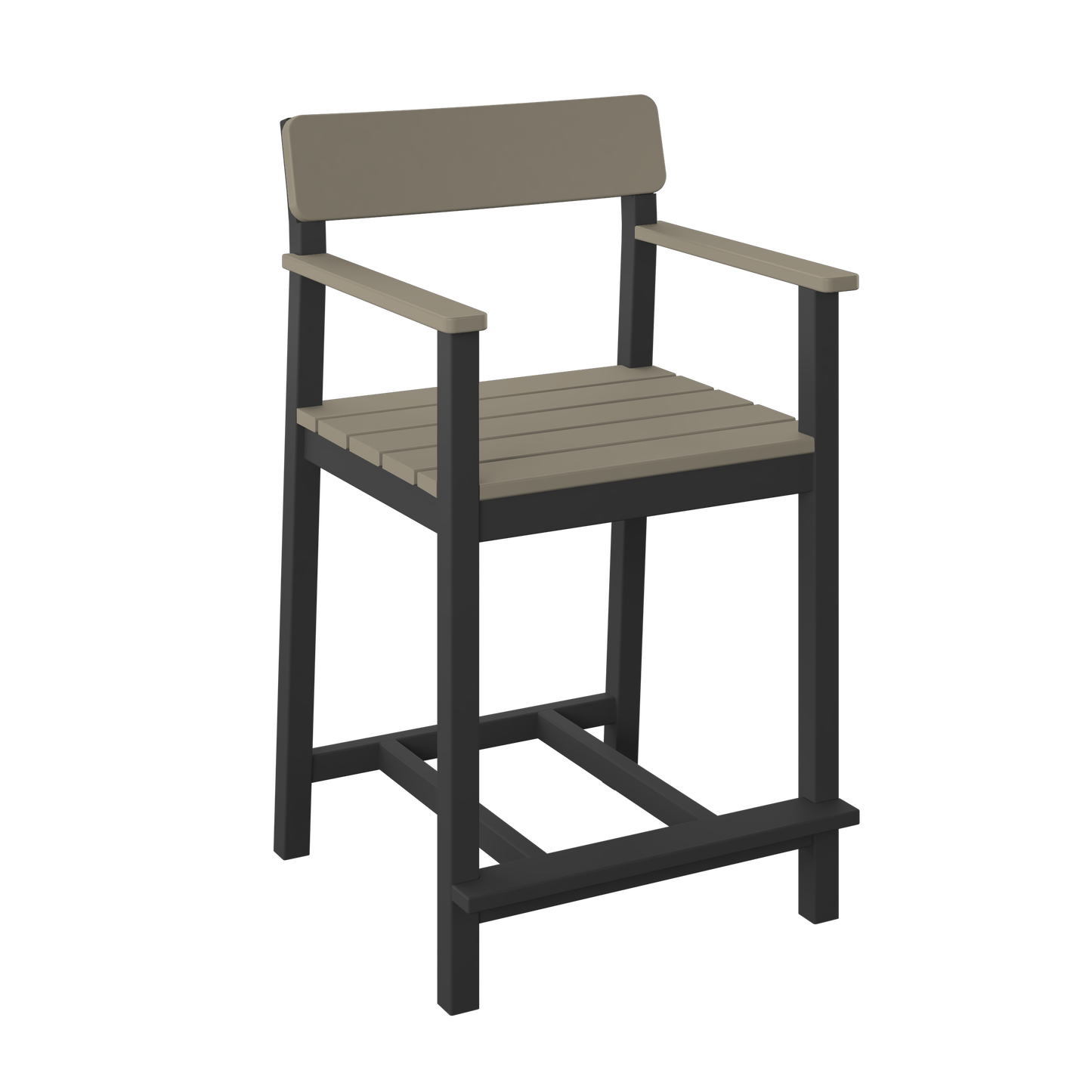 Polybird P95-C Club Dining Chair (COUNTER HEIGHT) - LEAD TIME TO SHIP 5 BUSINESS DAYS OR LESS