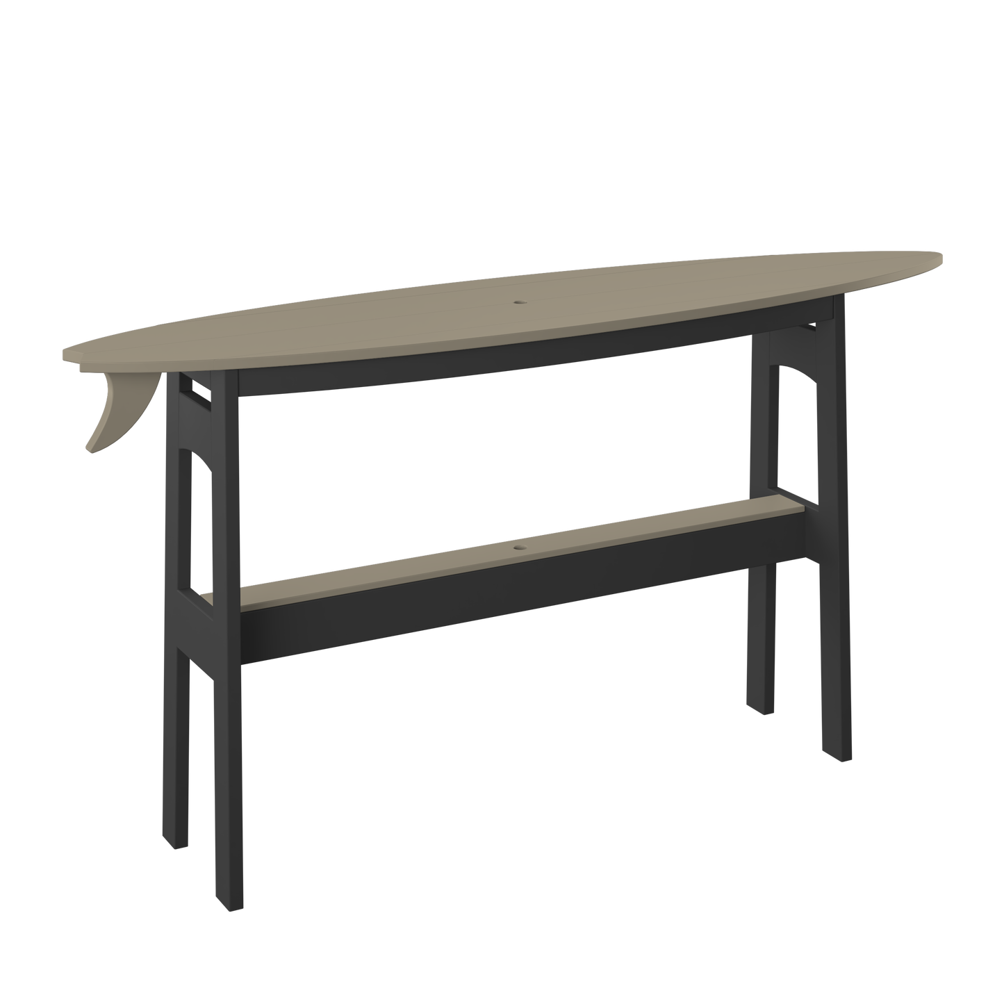 Polybird P88-C Surfboard 72" Table (COUNTER HEIGHT) - LEAD TIME TO SHIP 5 BUSINESS DAYS OR LESS