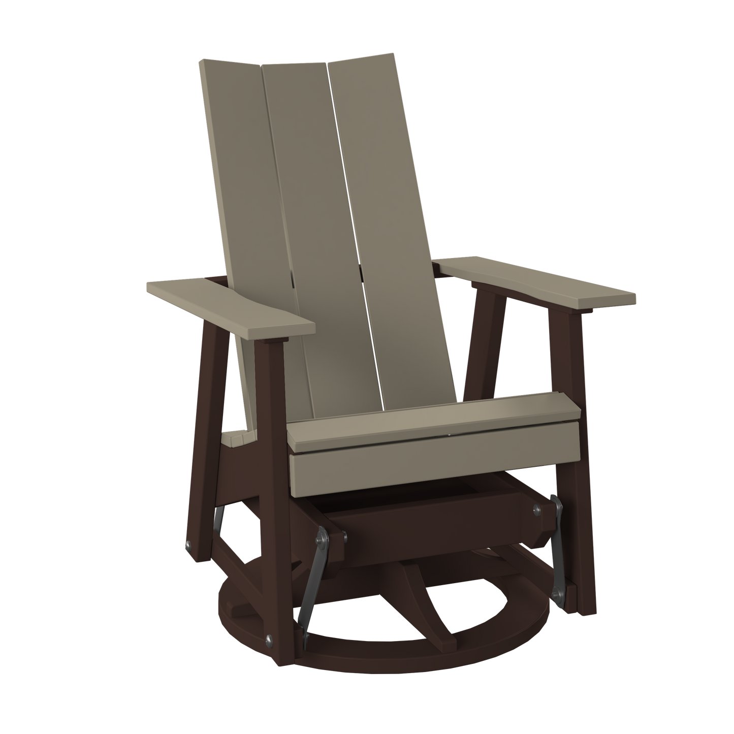 Polybird P69 Modern Swivel Glider - LEAD TIME TO SHIP 5 BUSINESS DAYS OR LESS