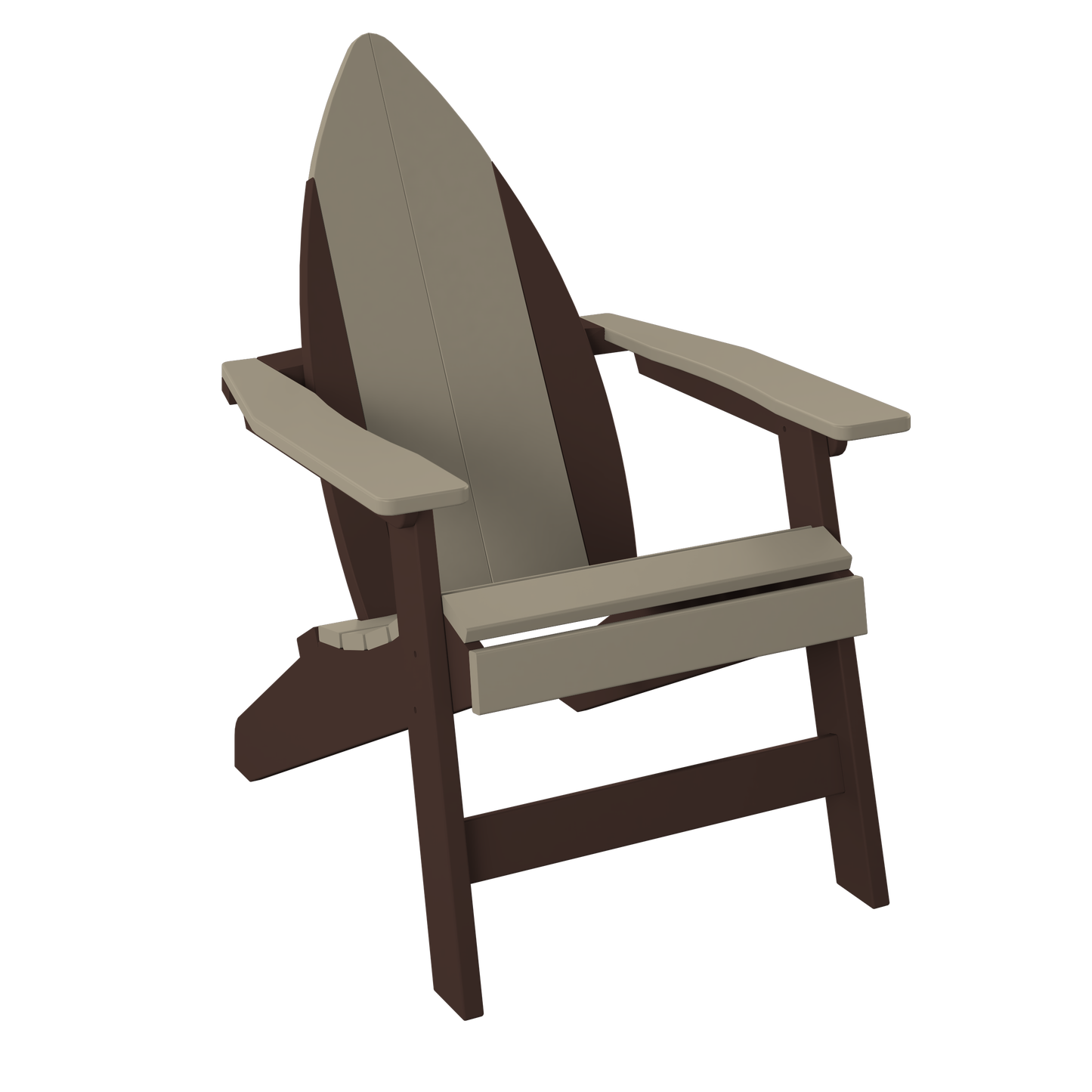 Polybird P81 Surfboard-Nose Adirondack Chair - LEAD TIME TO SHIP 5 BUSINESS DAYS OR LESS