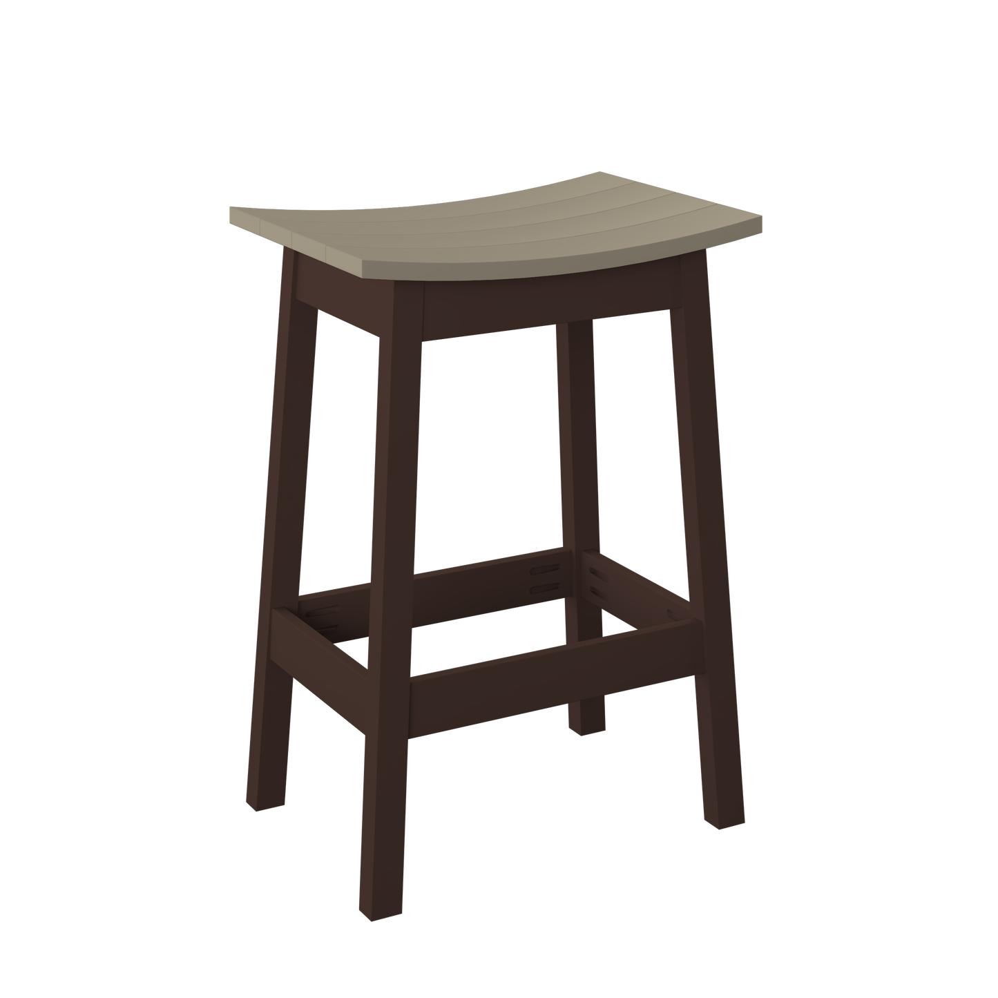 Polybird P93-B Saddle Stool (BAR HEIGHT) - LEAD TIME TO SHIP 5 BUSINESS DAYS OR LESS