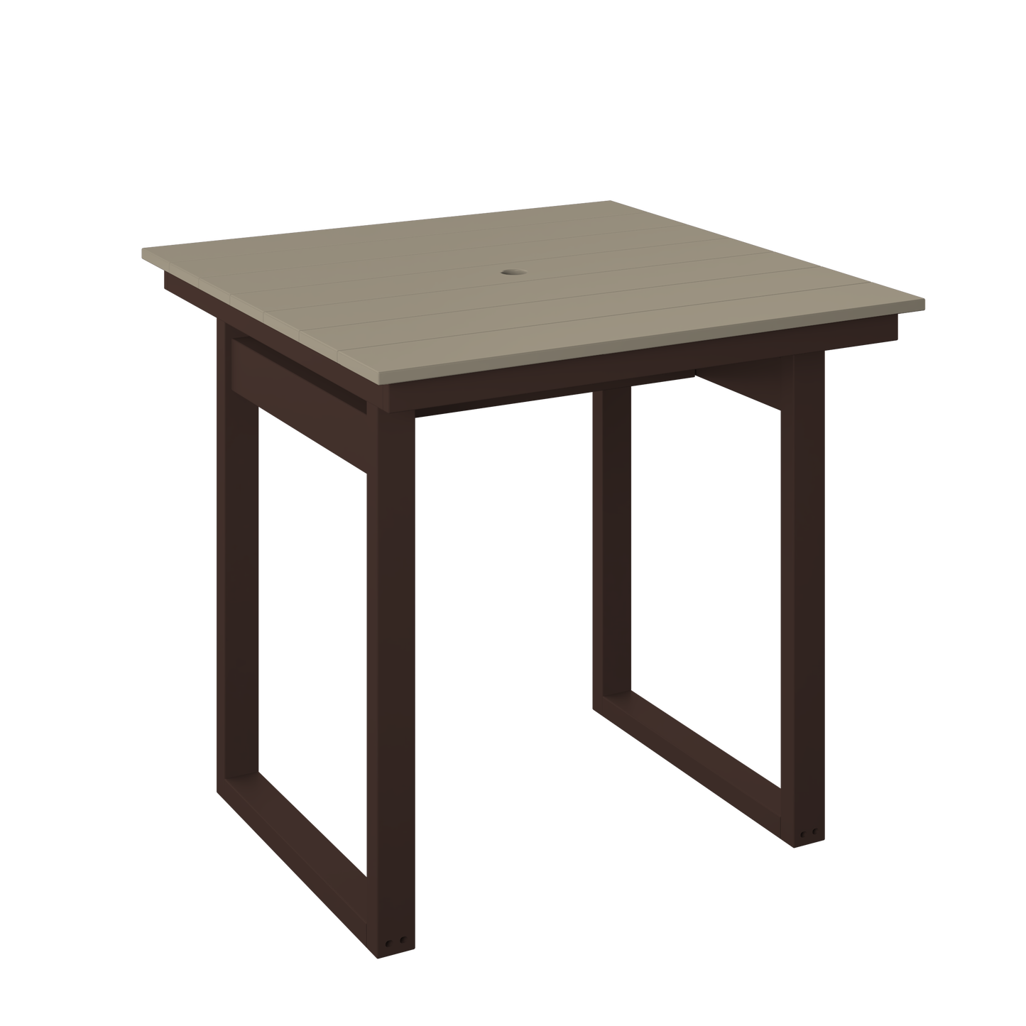 Polybird P131-C Modern 38" Square Counter Table (COUNTER HEIGHT)- LEAD TIME TO SHIP 5 BUSINESS DAYS OR LESS