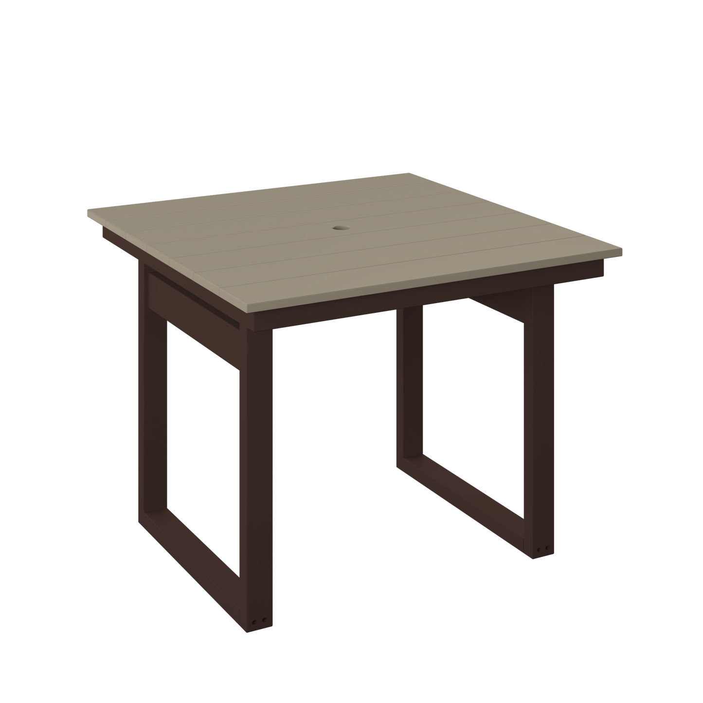 Polybird P131-R Modern 38" Square Dining Table (DINING HEIGHT)- LEAD TIME TO SHIP 5 BUSINESS DAYS OR LESS