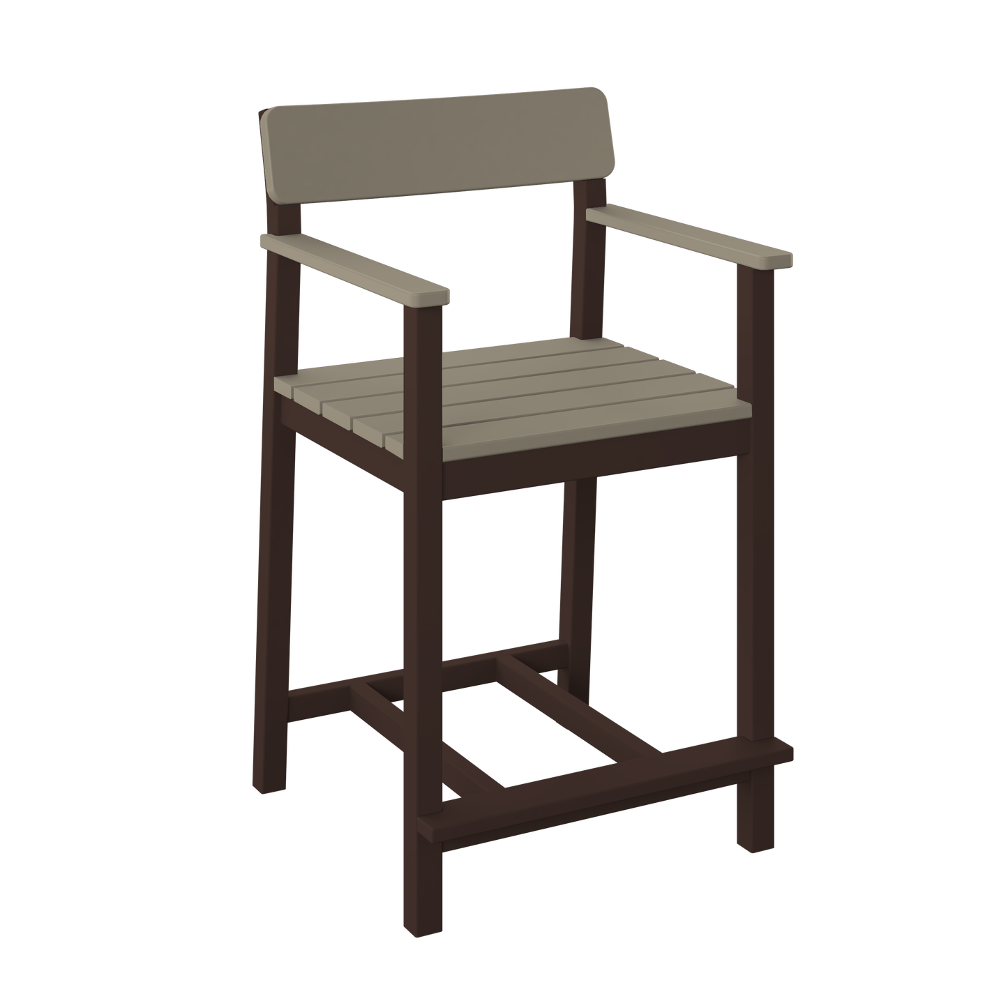 Polybird P95-C Club Dining Chair (COUNTER HEIGHT) - LEAD TIME TO SHIP 5 BUSINESS DAYS OR LESS