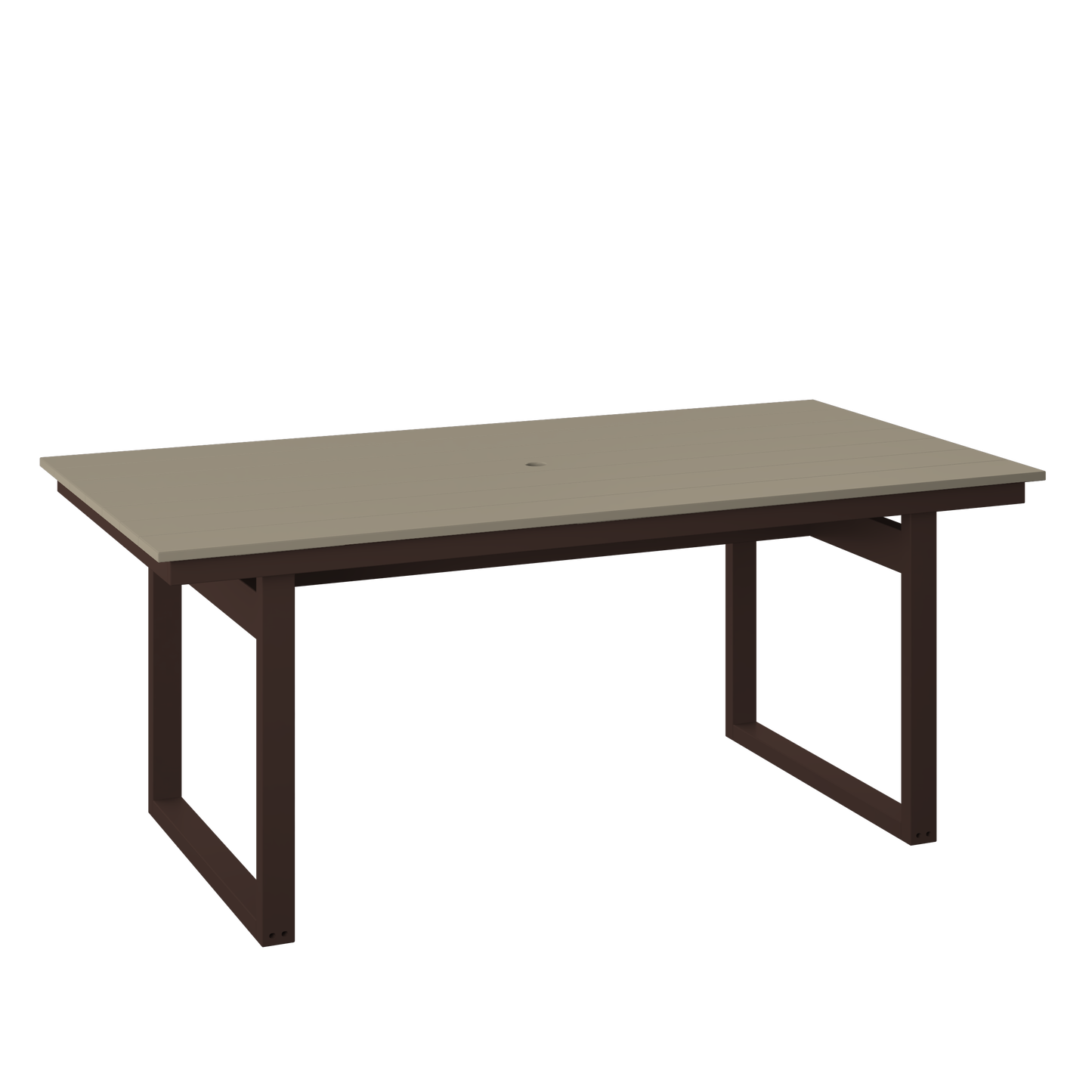 Polybird P133-R Modern 38" X 74" Dining Table (DINING HEIGHT)- LEAD TIME TO SHIP 5 BUSINESS DAYS OR LESS
