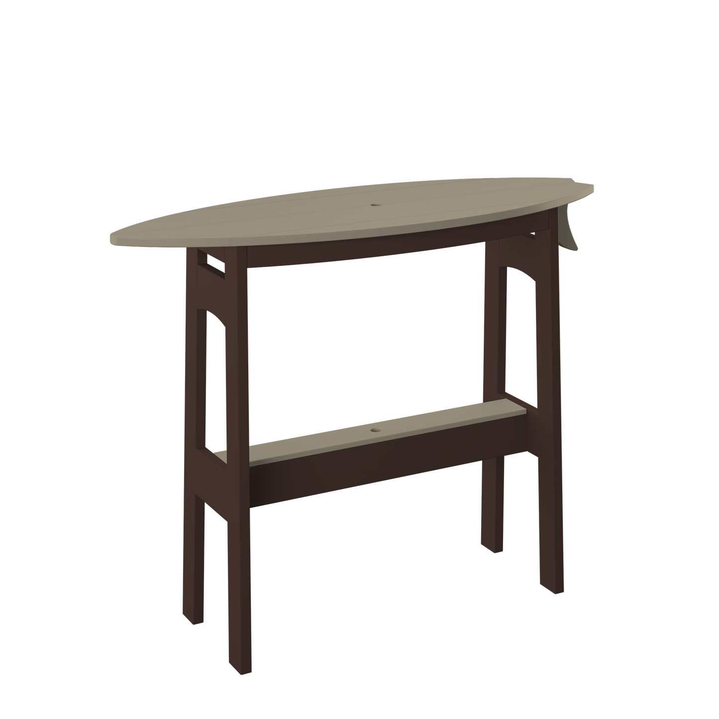 Polybird P87-C Surfboard Table 48" (COUNTER HEIGHT) - LEAD TIME TO SHIP 5 BUSINESS DAYS OR LESS