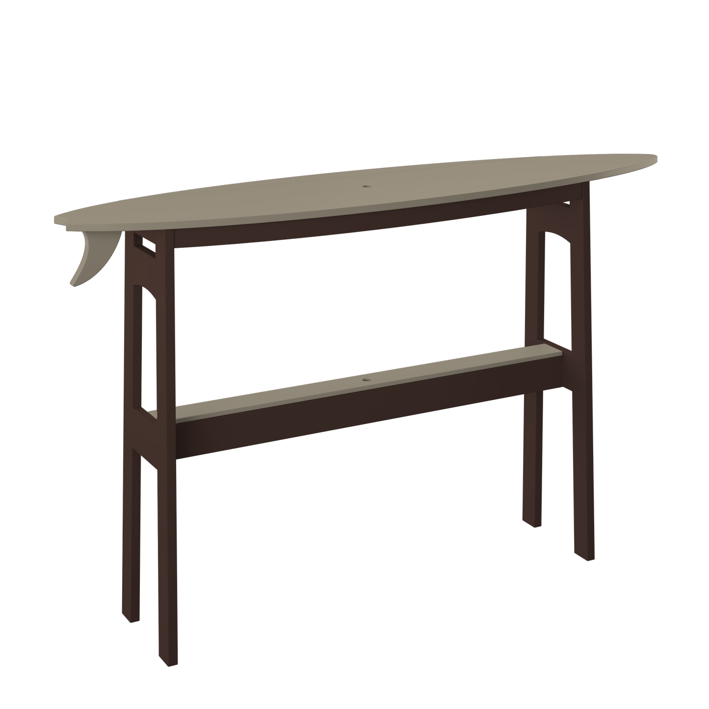 Polybird P88-B Surfboard 72" Table (BAR HEIGHT) - LEAD TIME TO SHIP 5 BUSINESS DAYS OR LESS