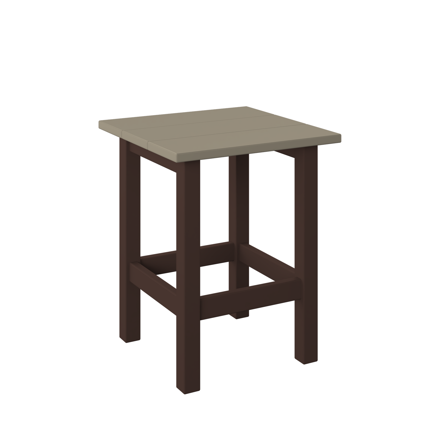 Polybird P66 Modern End Table - LEAD TIME TO SHIP 7 BUSINESS DAYS OR LESS