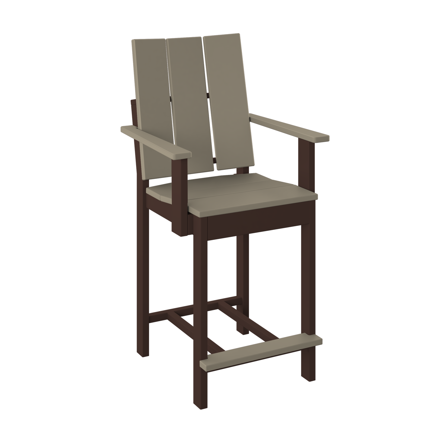 Polybird P9-C Modern Dining Chair (COUNTER HEIGHT) - LEAD TIME TO SHIP 5 BUSINESS DAYS OR LESS
