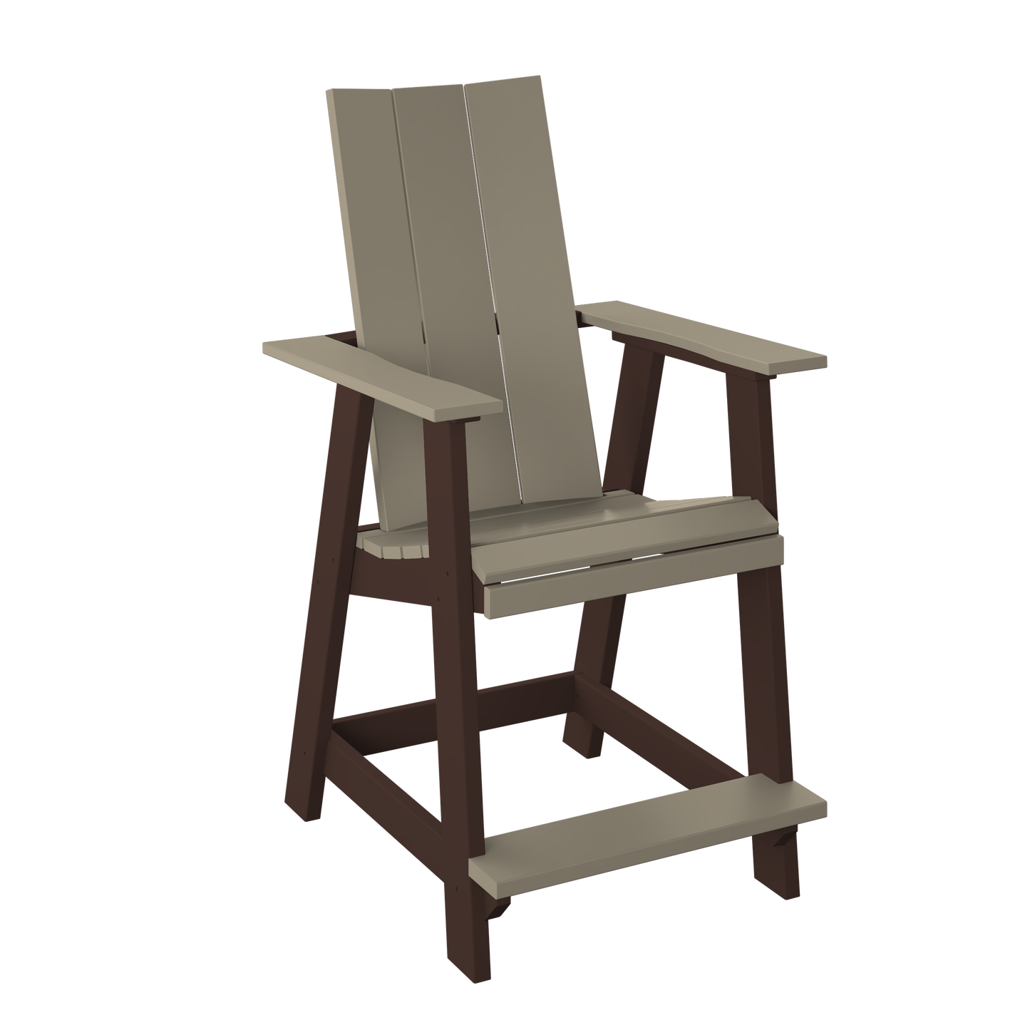 Polybird P64 Modern Balcony Counter Chair (COUNTER HEIGHT) - LEAD TIME TO SHIP 5 BUSINESS DAYS OR LESS