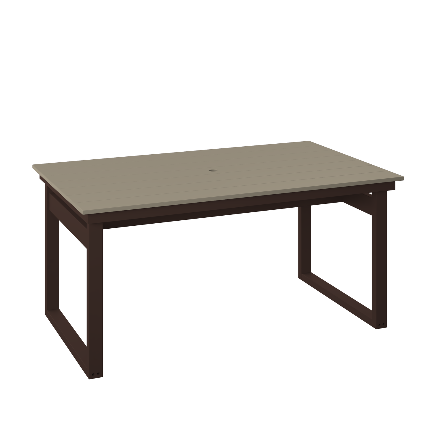Polybird P132-R Modern 38" X 64" Dining Table (DINING HEIGHT)- LEAD TIME TO SHIP 5 BUSINESS DAYS OR LESS