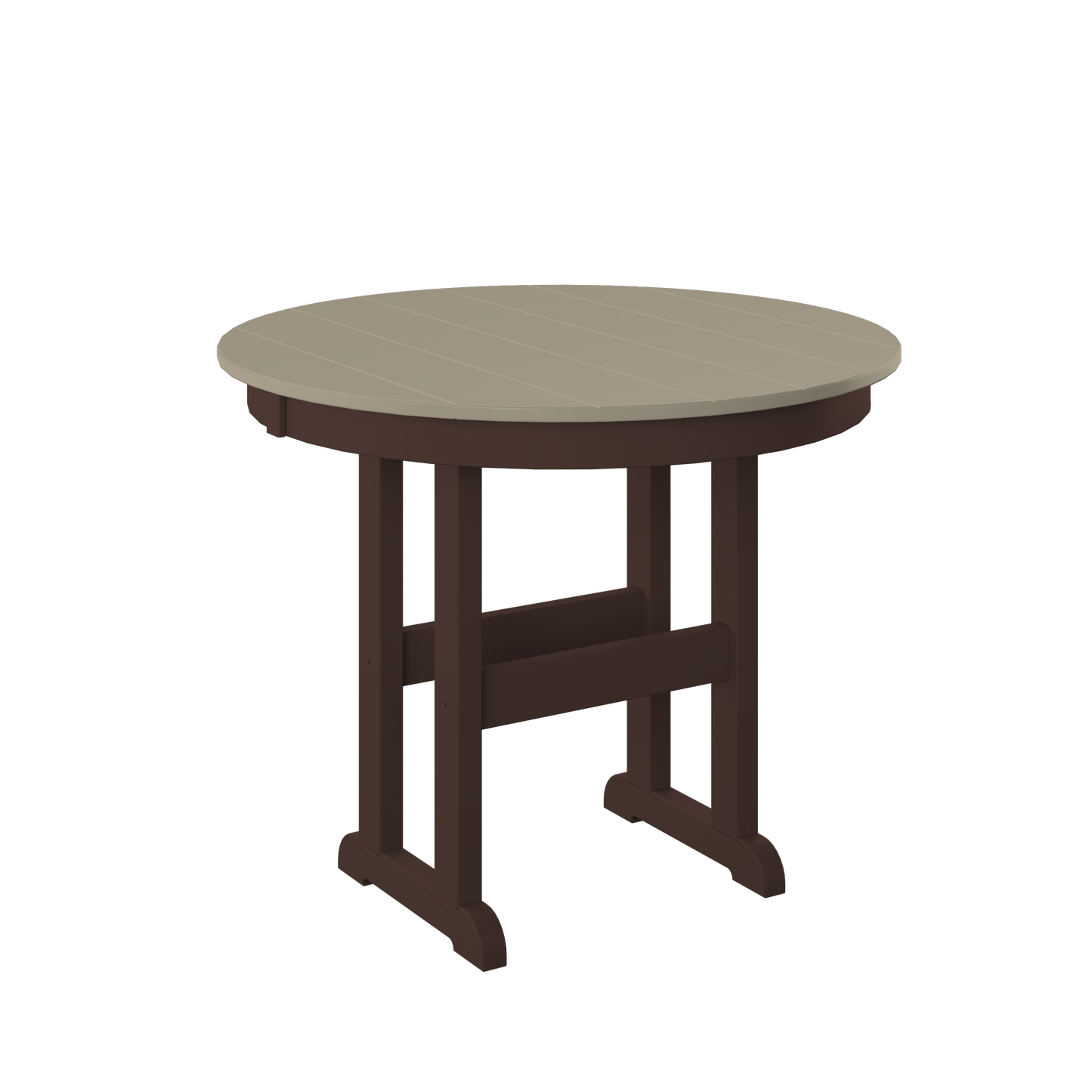 Polybird P15-R 38" Round Table (DINING HEIGHT) - LEAD TIME TO SHIP 5 BUSINESS DAYS OR LESS