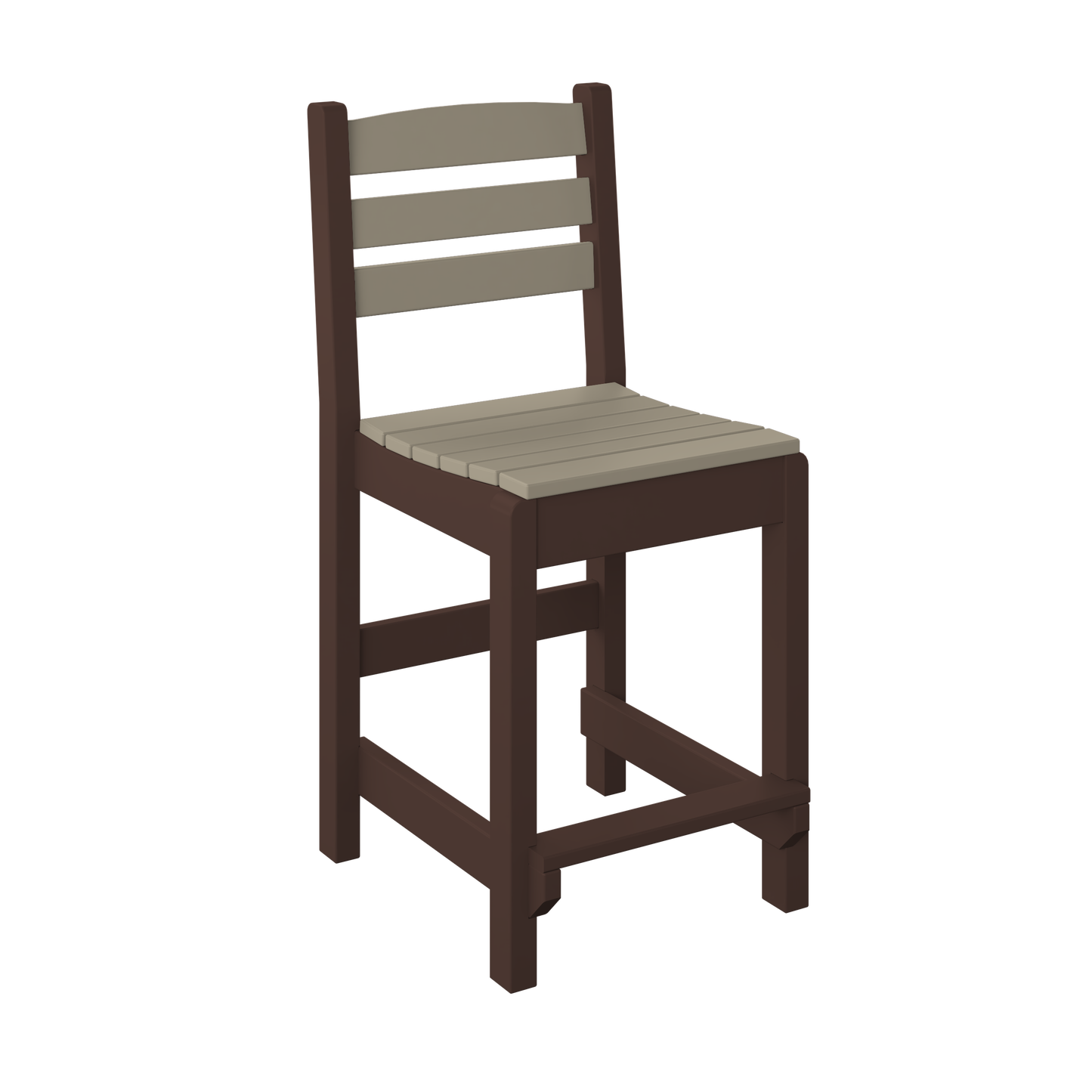 Polybird P10-C Dining Side Chair (COUNTER HEIGHT) - LEAD TIME TO SHIP 5 BUSINESS DAYS OR LESS
