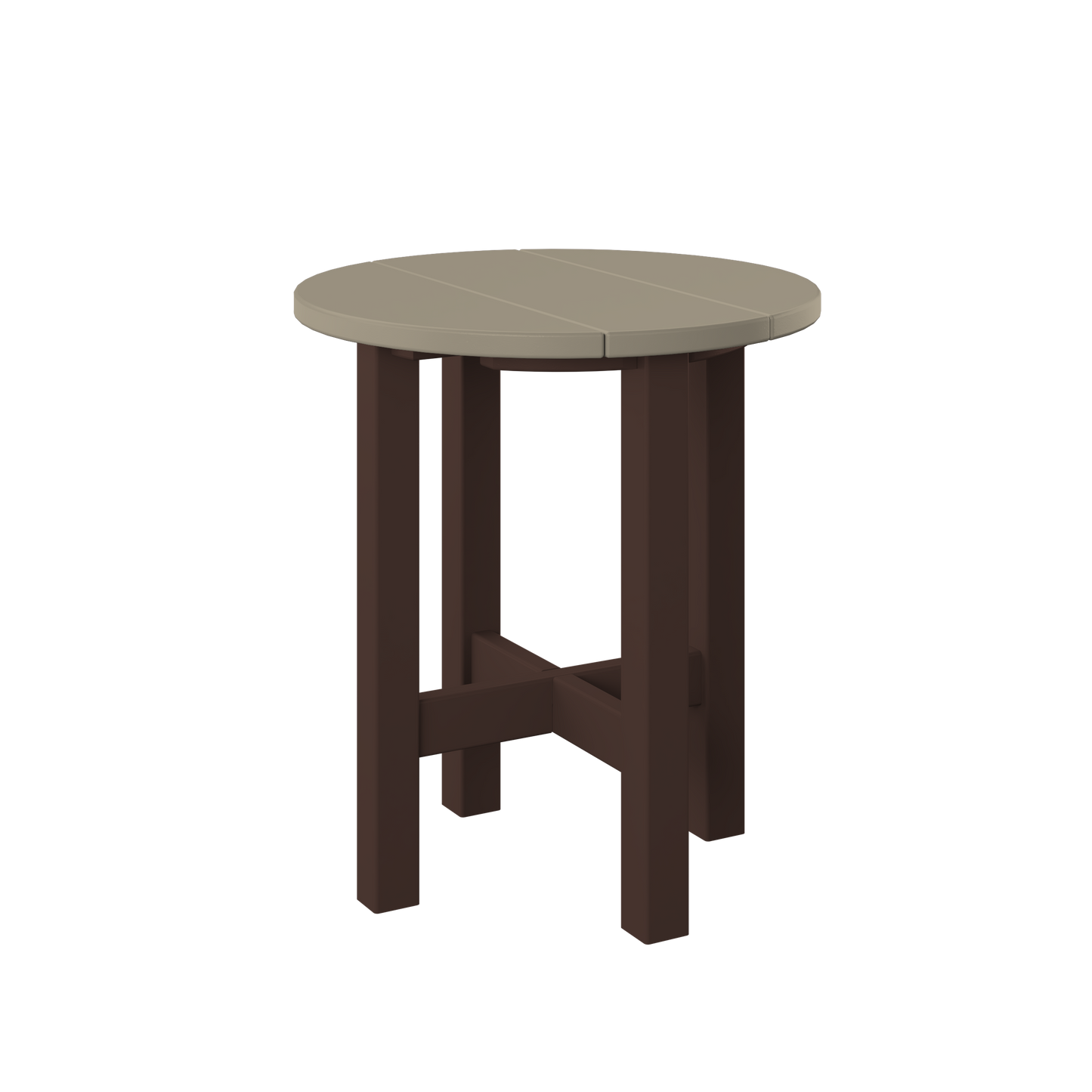 Polybird P53 Round End Table - LEAD TIME TO SHIP 7 BUSINESS DAYS OR LESS