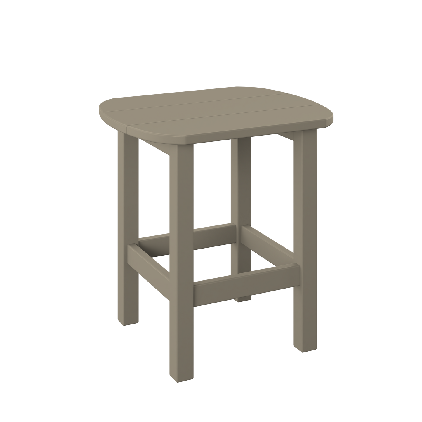 Polybird P52 Oval End Table - LEAD TIME TO SHIP 7 BUSINESS DAYS OR LESS