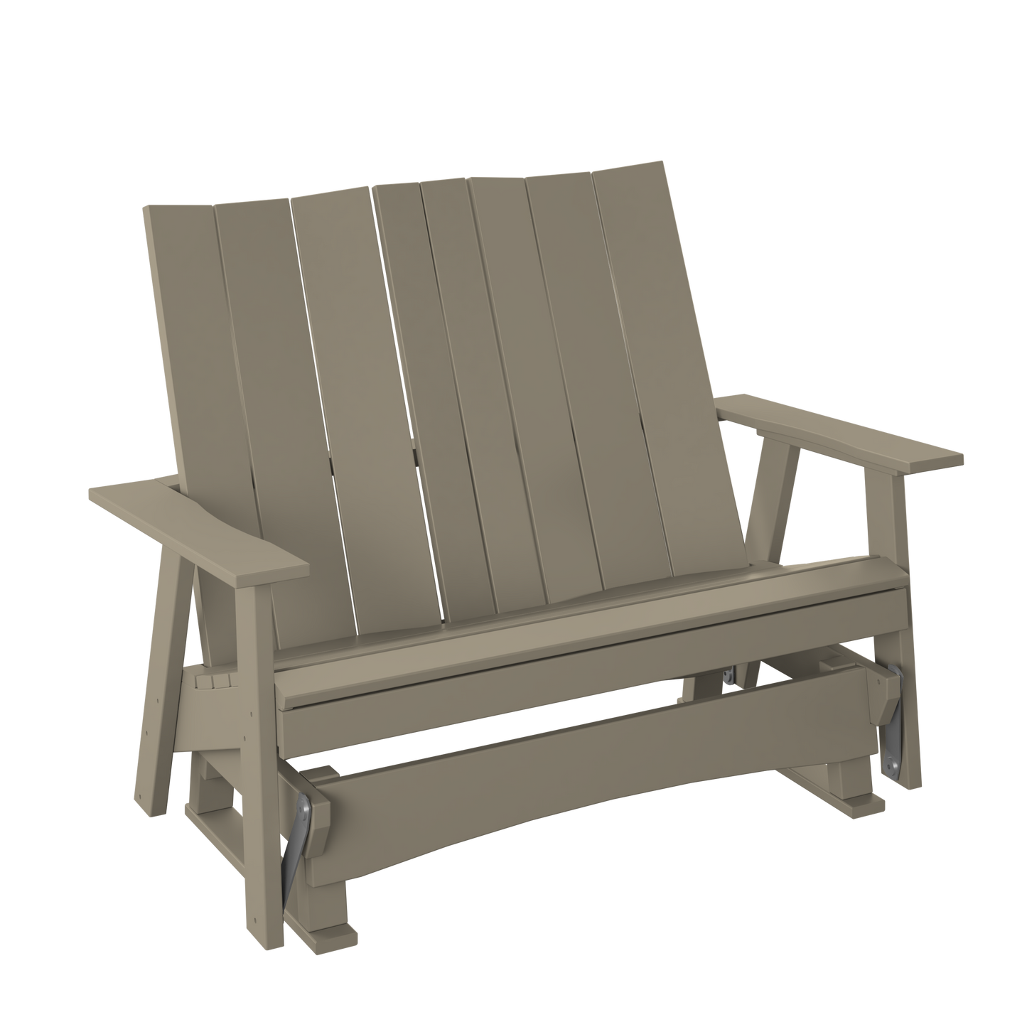 Polybird P63 Modern 4' Glider Bench - LEAD TIME TO SHIP 5 BUSINESS DAYS OR LESS