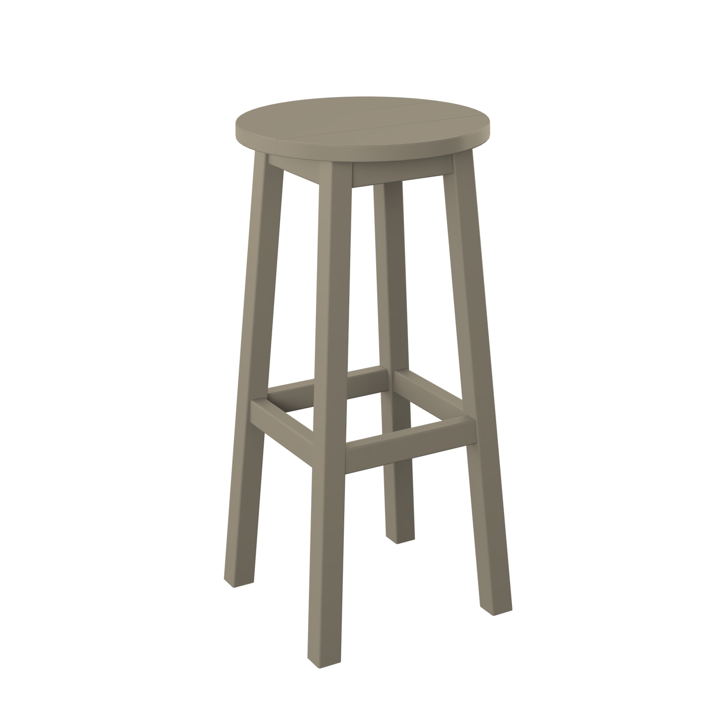 Polybird P94-B Round Bar Stool (BAR HEIGHT) - LEAD TIME TO SHIP 5 BUSINESS DAYS OR LESS