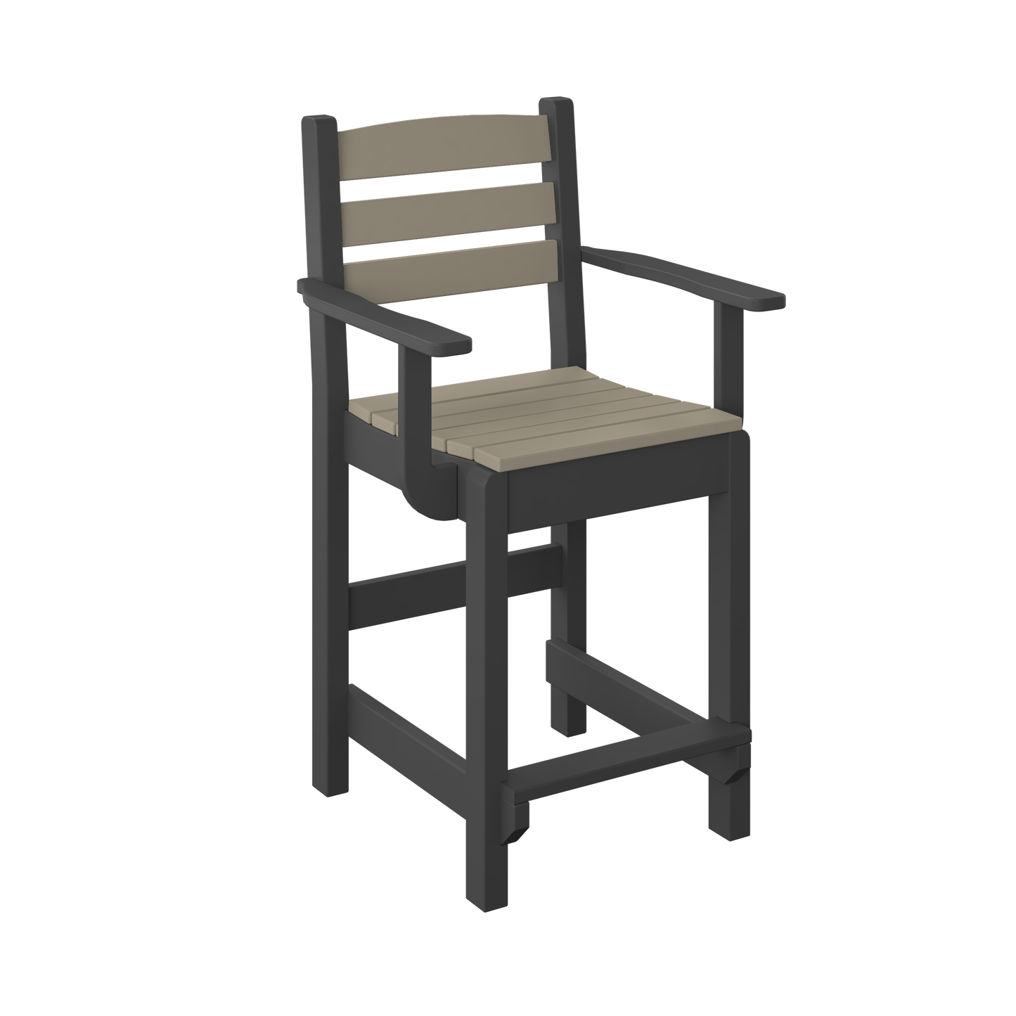 Polybird P11-C Captain Dining Chair (COUNTER HEIGHT)- LEAD TIME TO SHIP 5 BUSINESS DAYS OR LESS