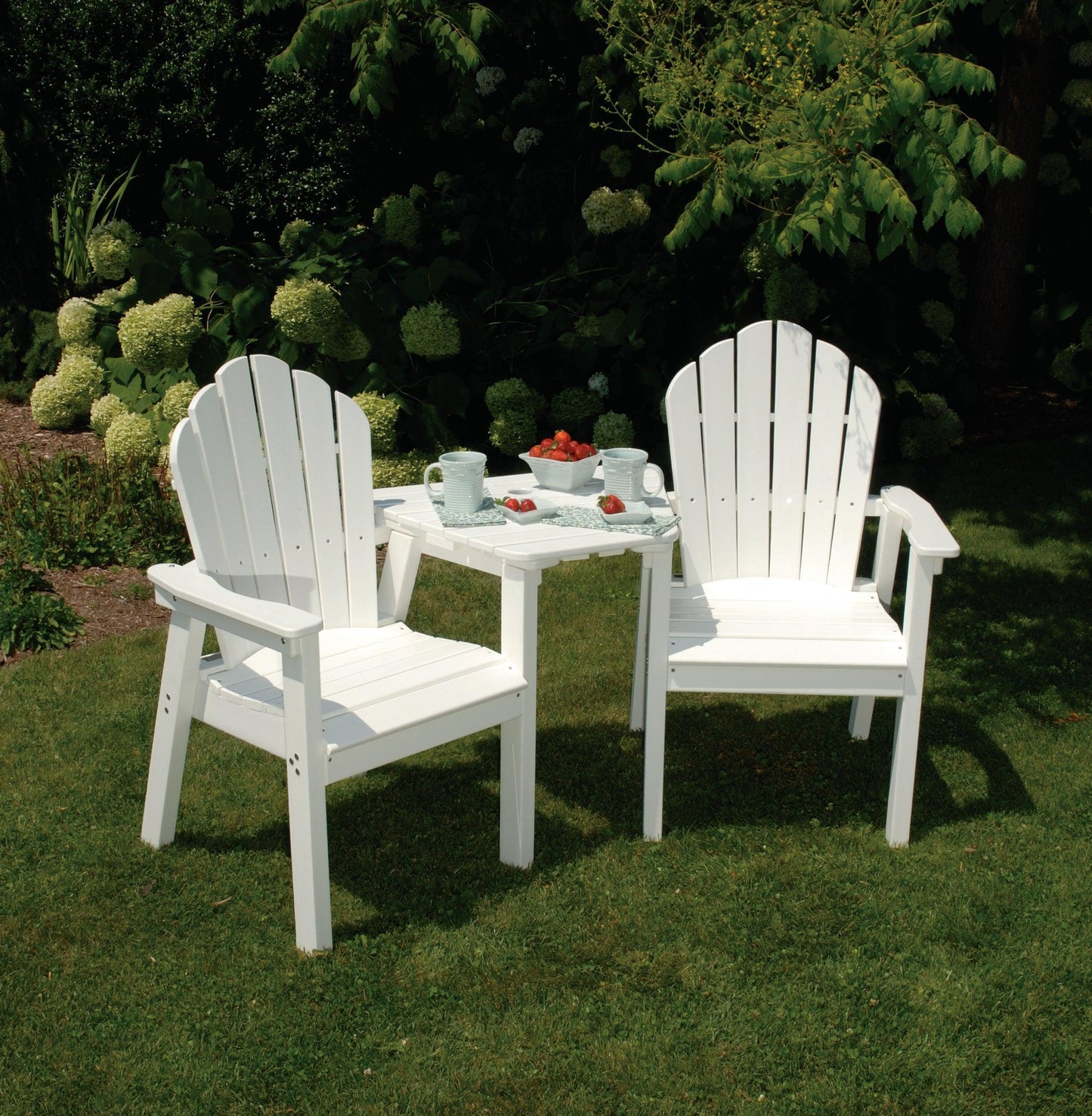 Seaside Casual Recycled Plastic Adirondack Classic Dining Chair - LEAD TIME TO SHIP 2 TO 4 WEEKS