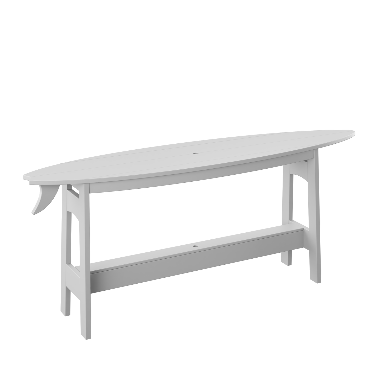 Polybird P88-R Surfboard 72" Dining Table (DINING HEIGHT) - LEAD TIME TO SHIP 5 BUSINESS DAYS OR LESS