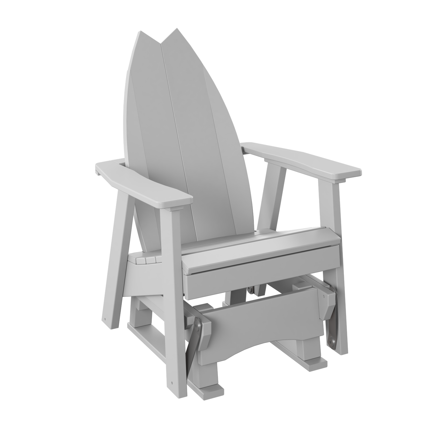 Polybird P84 Surfboard Tail 2' Glider Chair - LEAD TIME TO SHIP 5 BUSINESS DAYS OR LESS