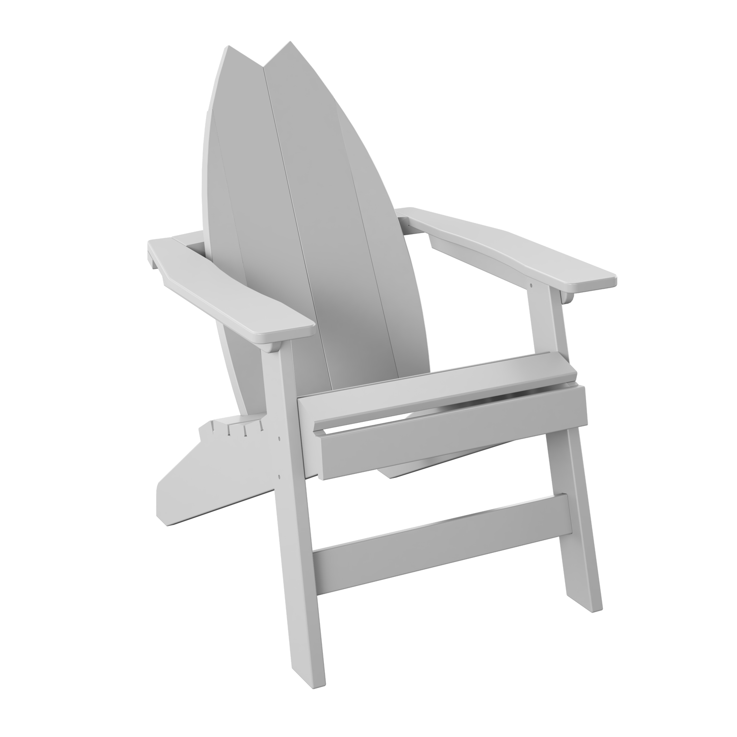 Polybird P80 Surfboard-Tail Adirondack Chair - LEAD TIME TO SHIP 5 BUSINESS DAYS OR LESS