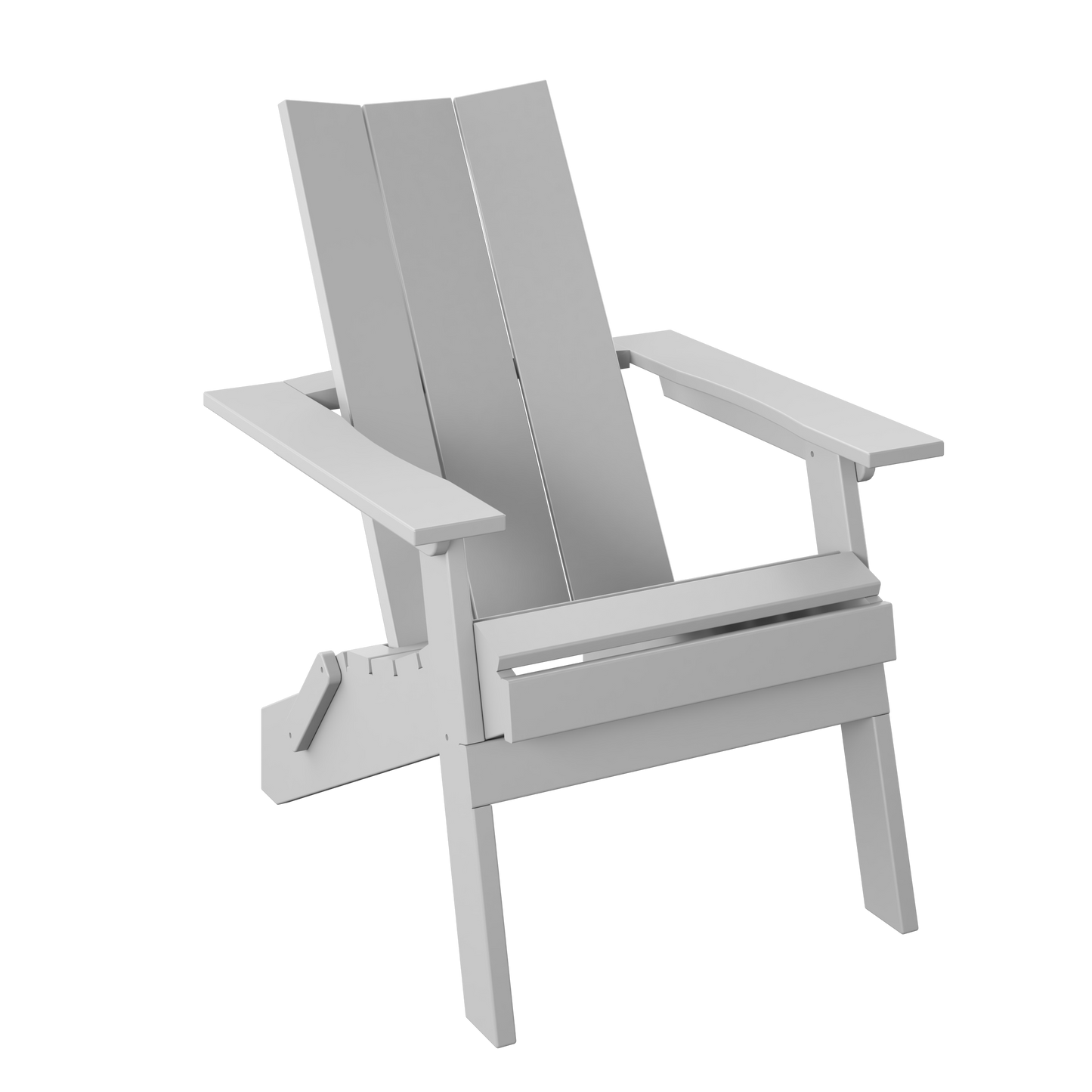 Polybird P61 Modern Folding Adirondack Chair - LEAD TIME TO SHIP 5 BUSINESS DAYS OR LESS