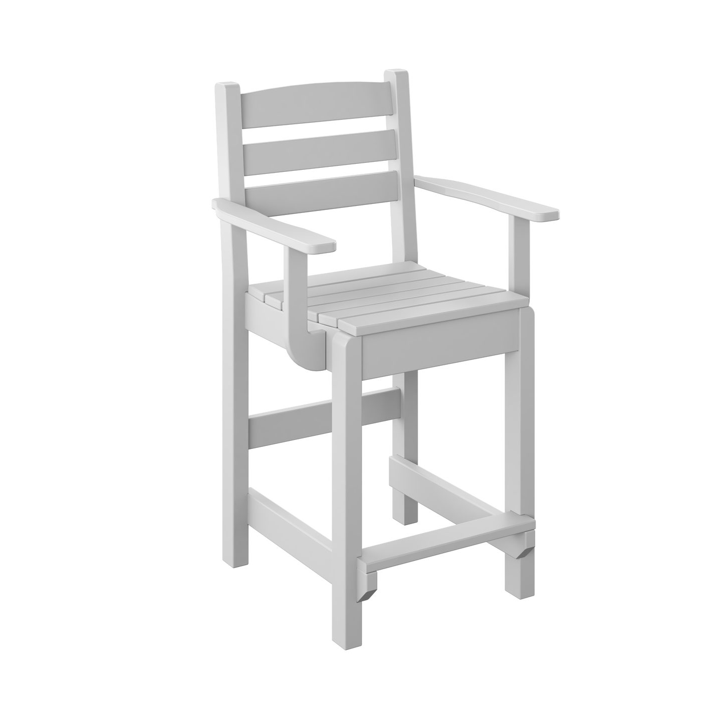 Polybird P11-C Captain Dining Chair (COUNTER HEIGHT)- LEAD TIME TO SHIP 5 BUSINESS DAYS OR LESS