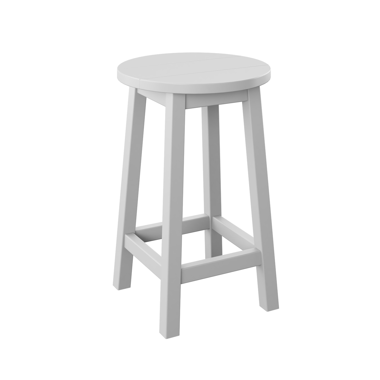 Polybird P94-C Round Bar Stool (COUNTER HEIGHT) - LEAD TIME TO SHIP 5 BUSINESS DAYS OR LESS